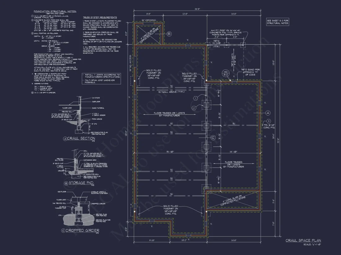 Charming 1-Story Traditional Ranch House Plan with 5 Bedrooms