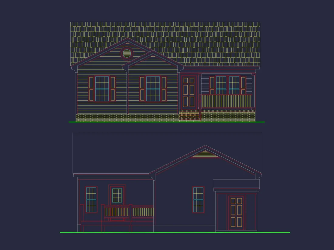 Charming 1-Story Traditional Ranch House Plan with 5 Bedrooms