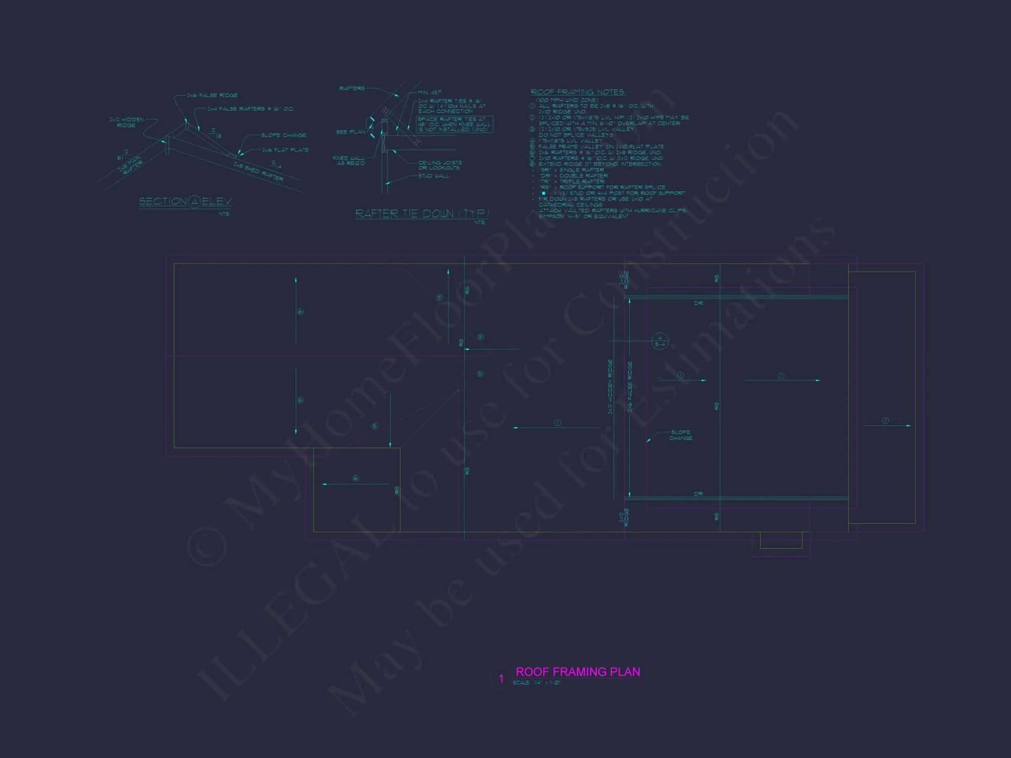 Craftsman Home Plan with Spacious Floor Designs and CAD Blueprint
