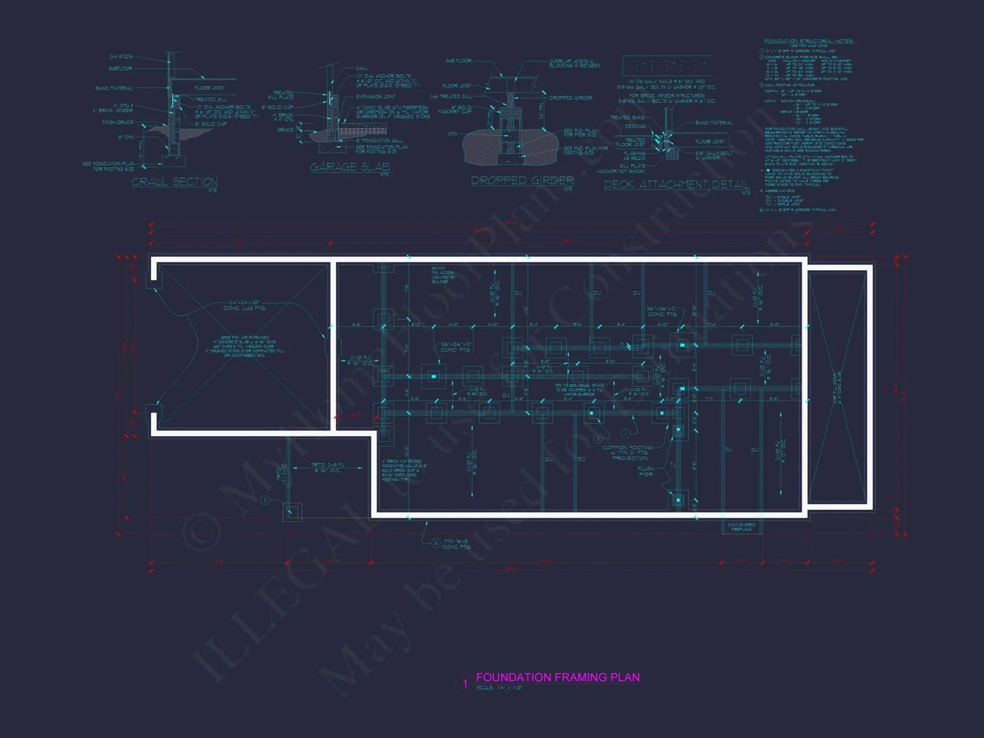 Craftsman Home Plan with Spacious Floor Designs and CAD Blueprint