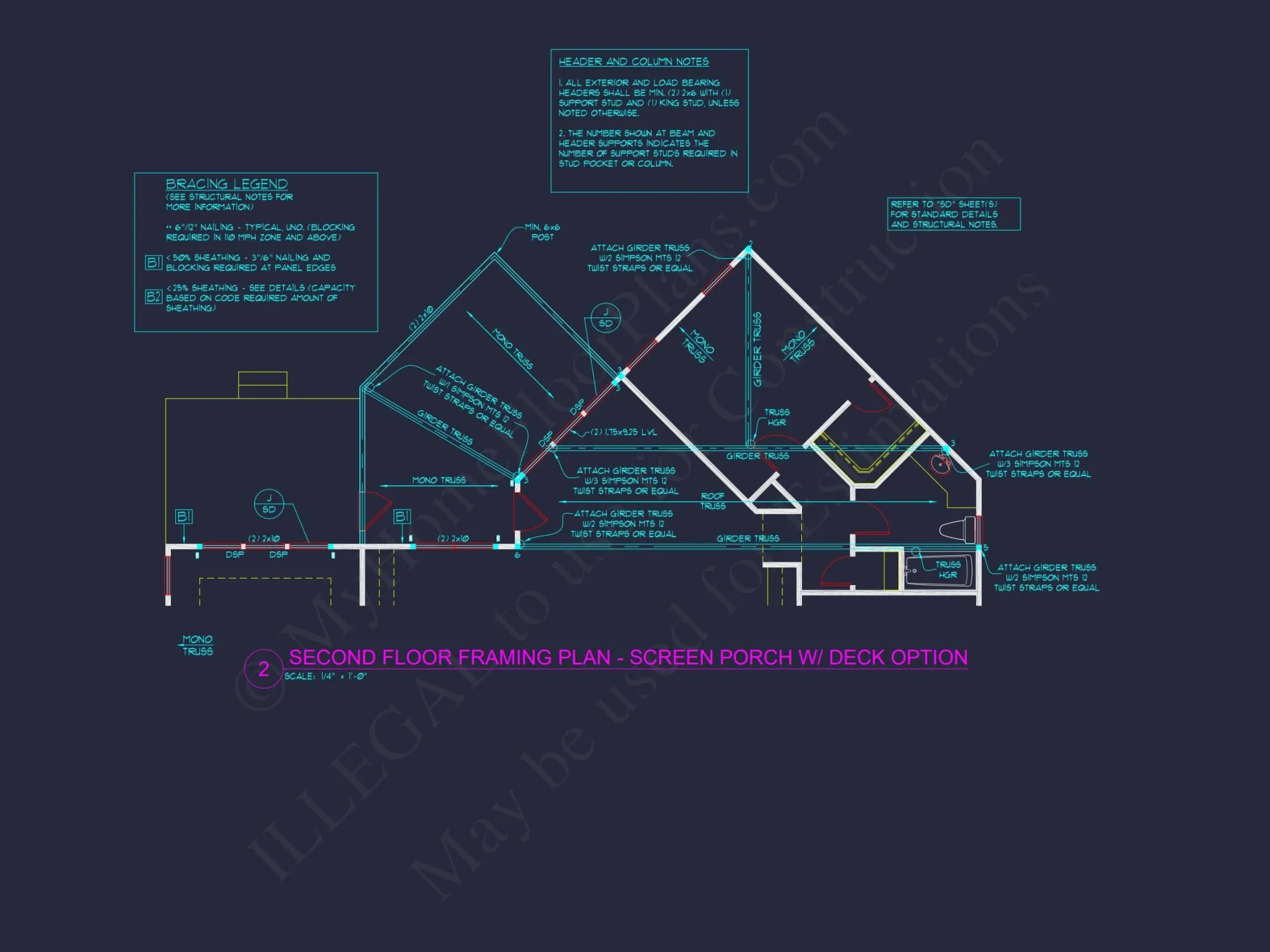 Craftsman 1.5-Story House Plan with Vaulted Ceilings & Porches