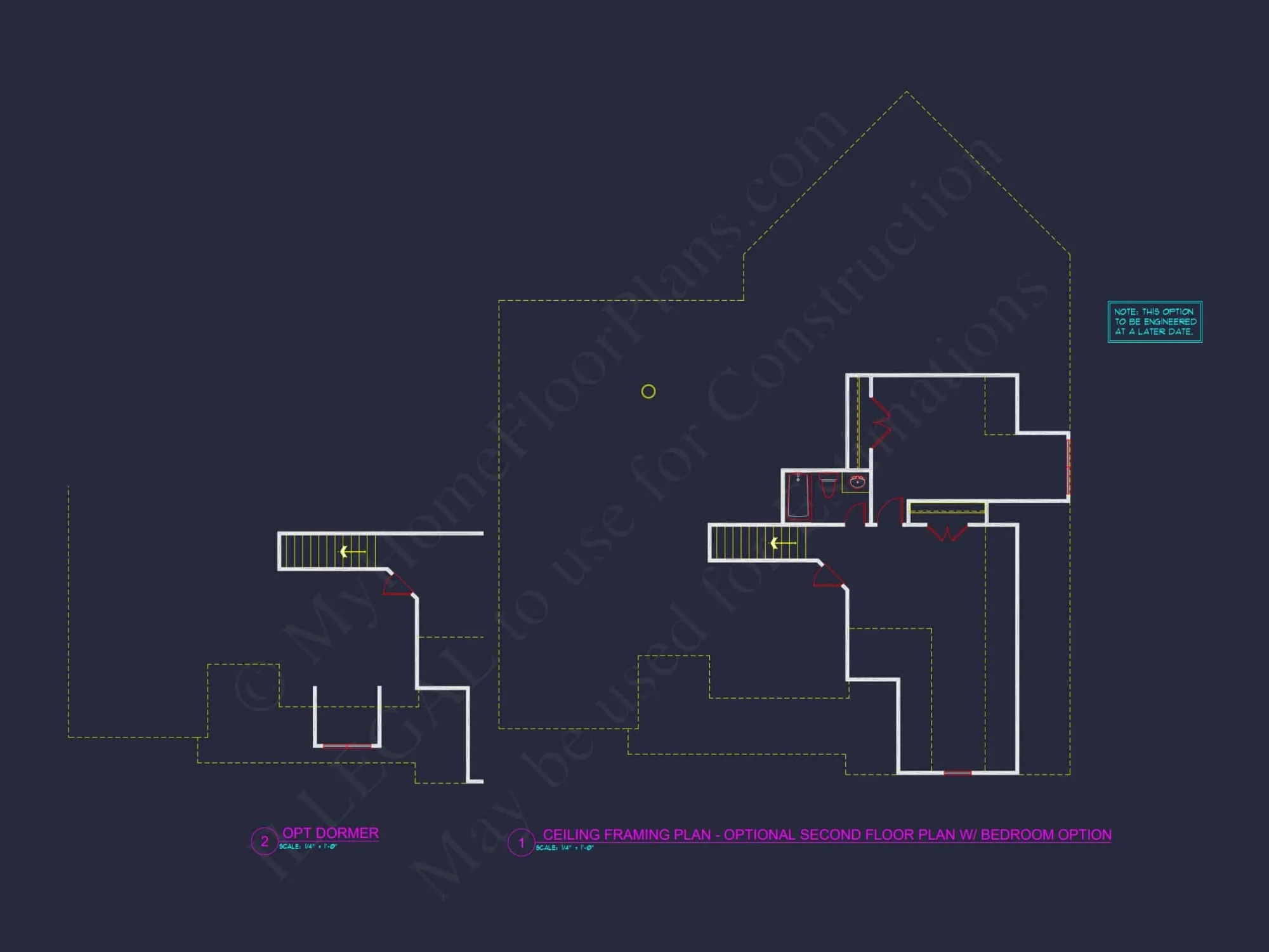 Craftsman 1.5-Story House Plan with Vaulted Ceilings & Porches