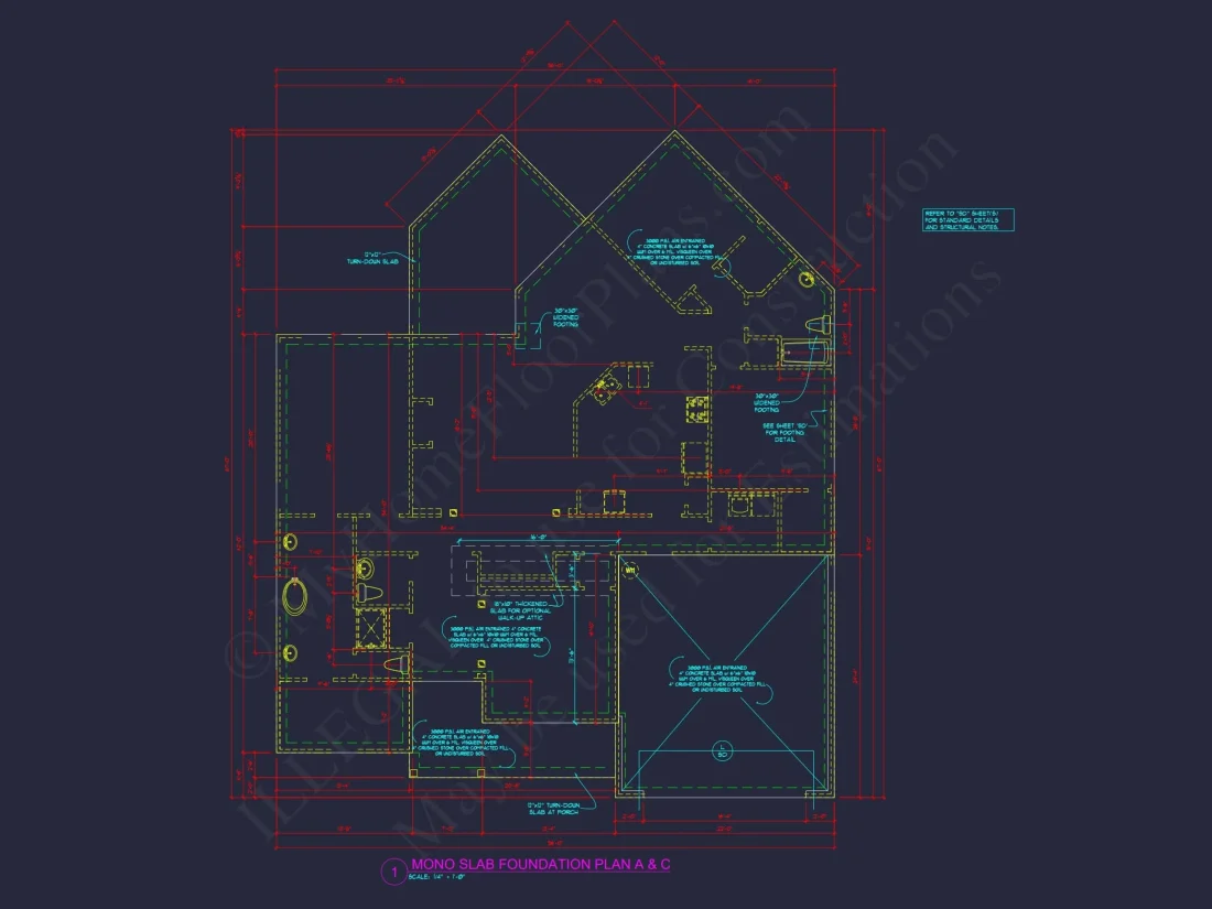 Craftsman 1.5-Story House Plan with Vaulted Ceilings & Porches