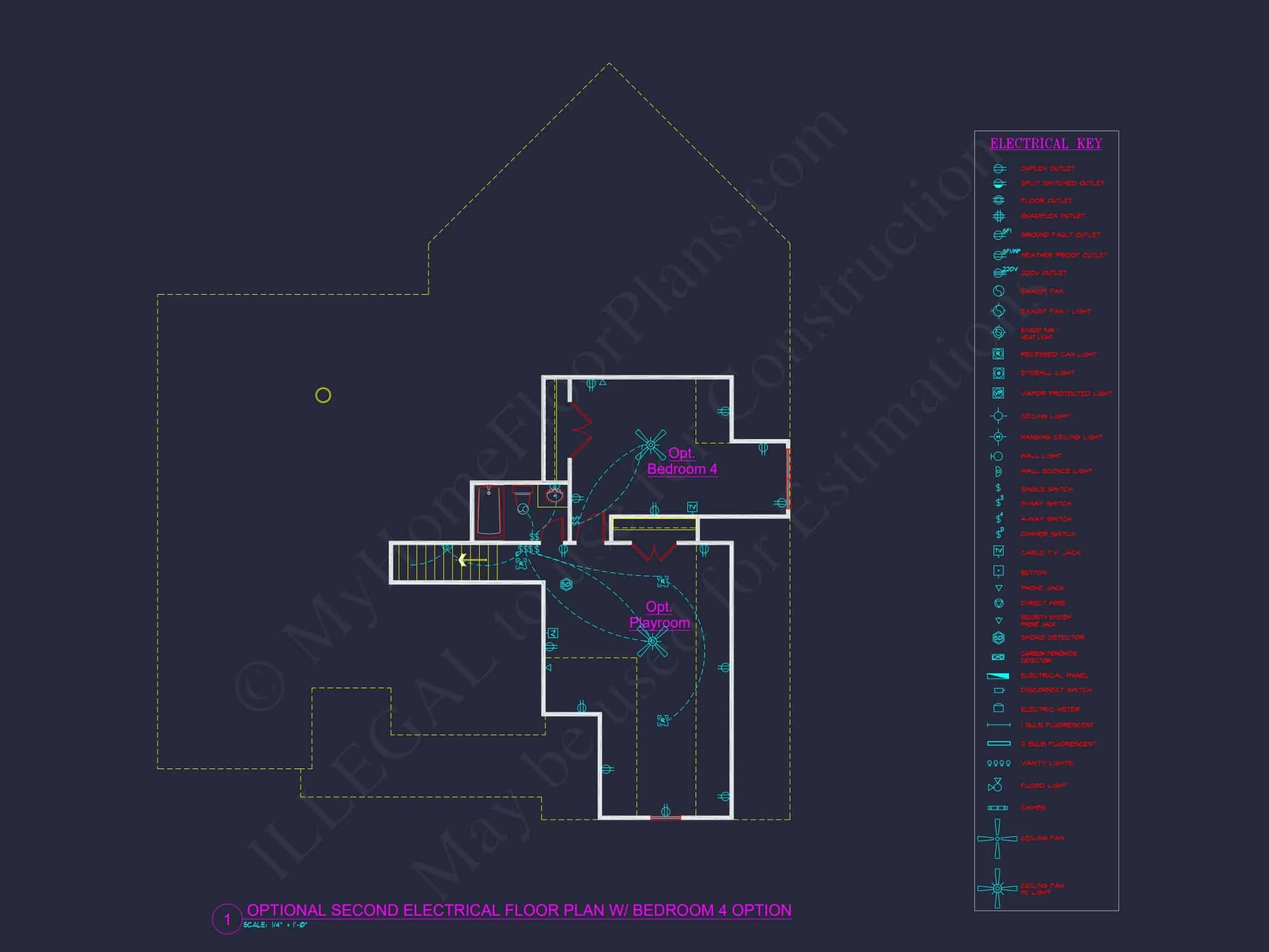 13-1174 HOUSE PLAN - Craftsman House Floor Plan – Stunning CAD Designs & Blueprints 22 Craftsman 1.5-Story House Plan with Vaulted Ceilings & Porches