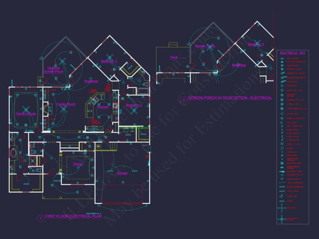 Craftsman 1.5-Story House Plan with Vaulted Ceilings & Porches
