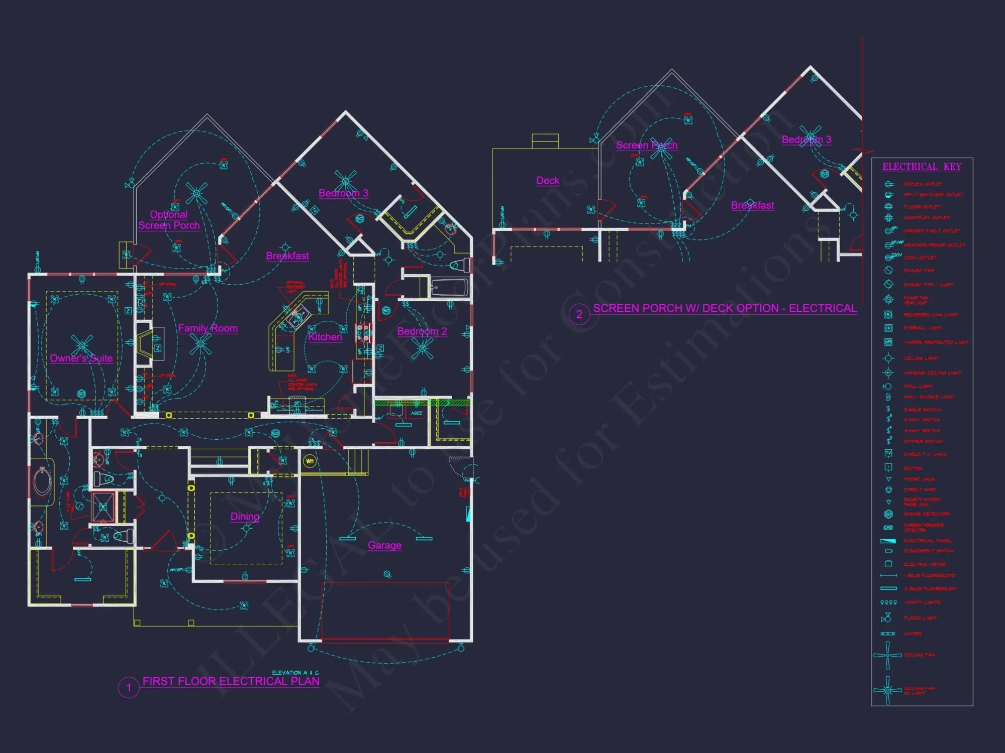 Craftsman 1.5-Story House Plan with Vaulted Ceilings & Porches