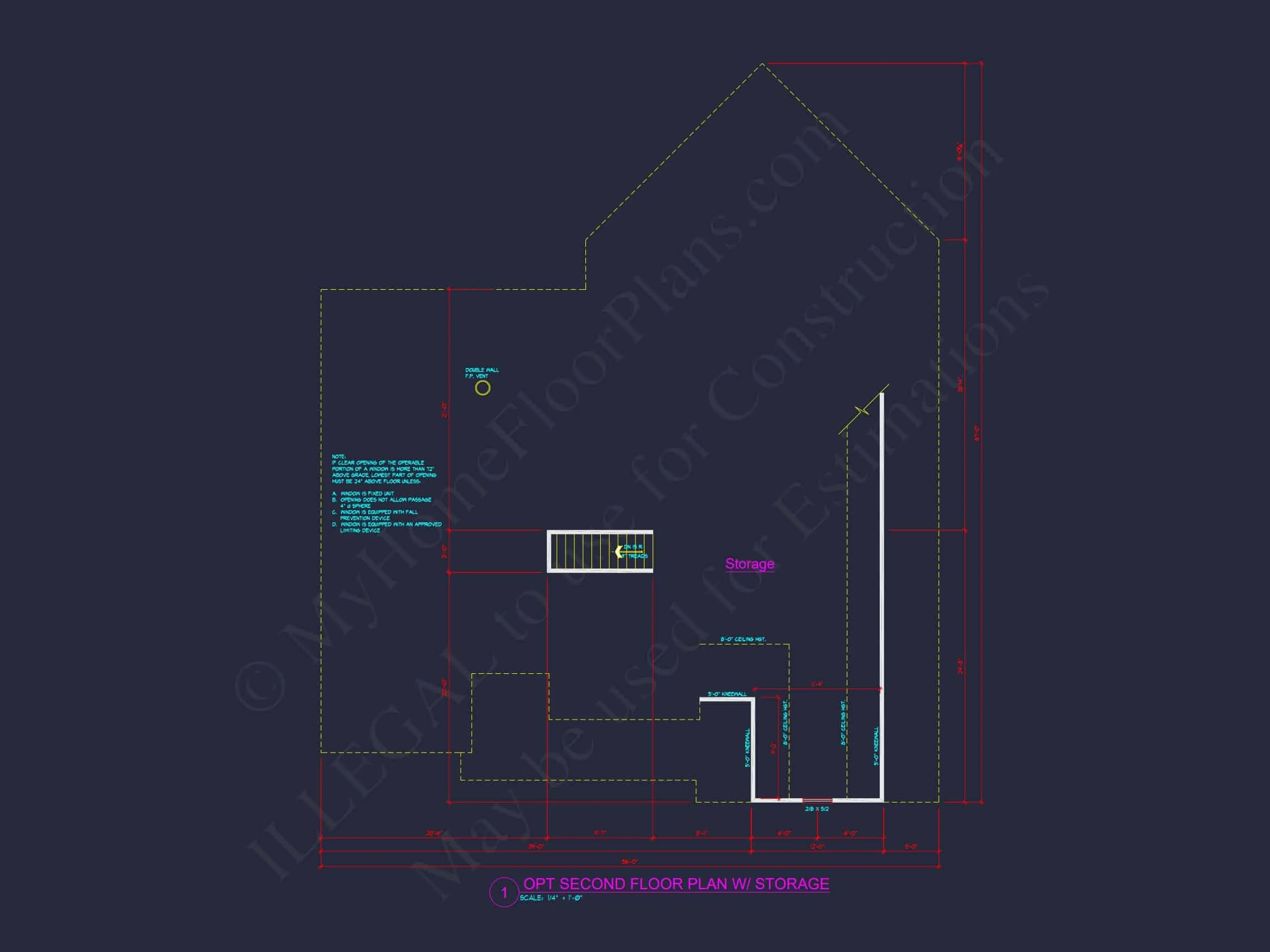 13-1174 HOUSE PLAN - Craftsman House Floor Plan – Stunning CAD Designs & Blueprints 28 Craftsman 1.5-Story House Plan with Vaulted Ceilings & Porches