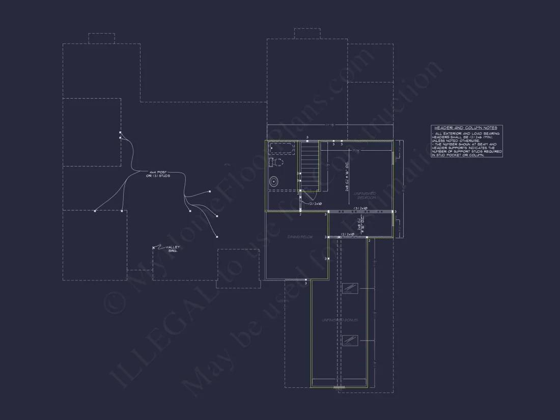 Traditional Craftsman Home Plan – 2,520 Sq. Ft. with Vaulted Ceilings & Open Layout