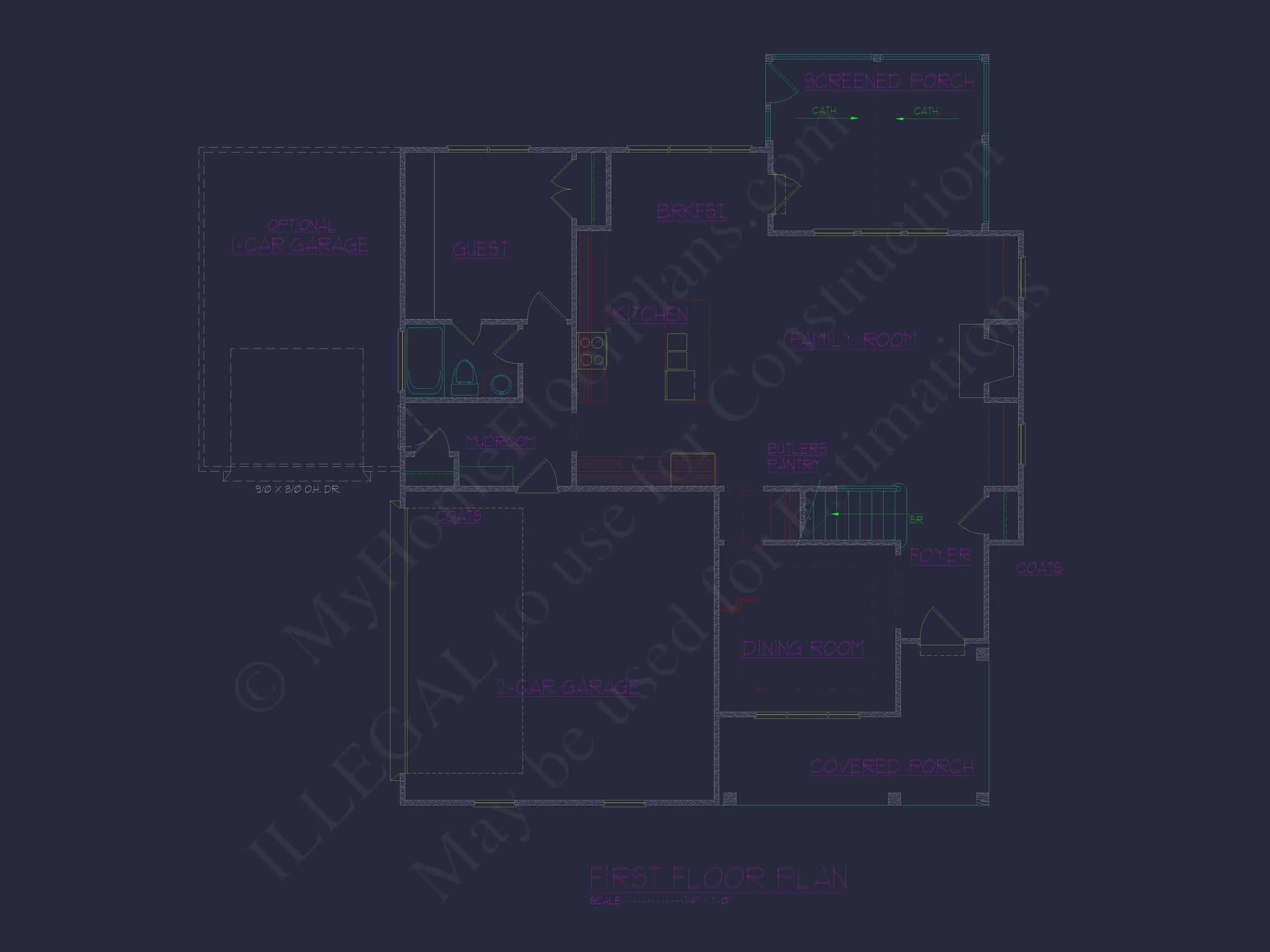 14-1145 HOUSE PLAN - Beautiful 3-Story Craftsman House Design with Modern Features 3 Beautiful 3-Story Craftsman Home Design with Modern Features