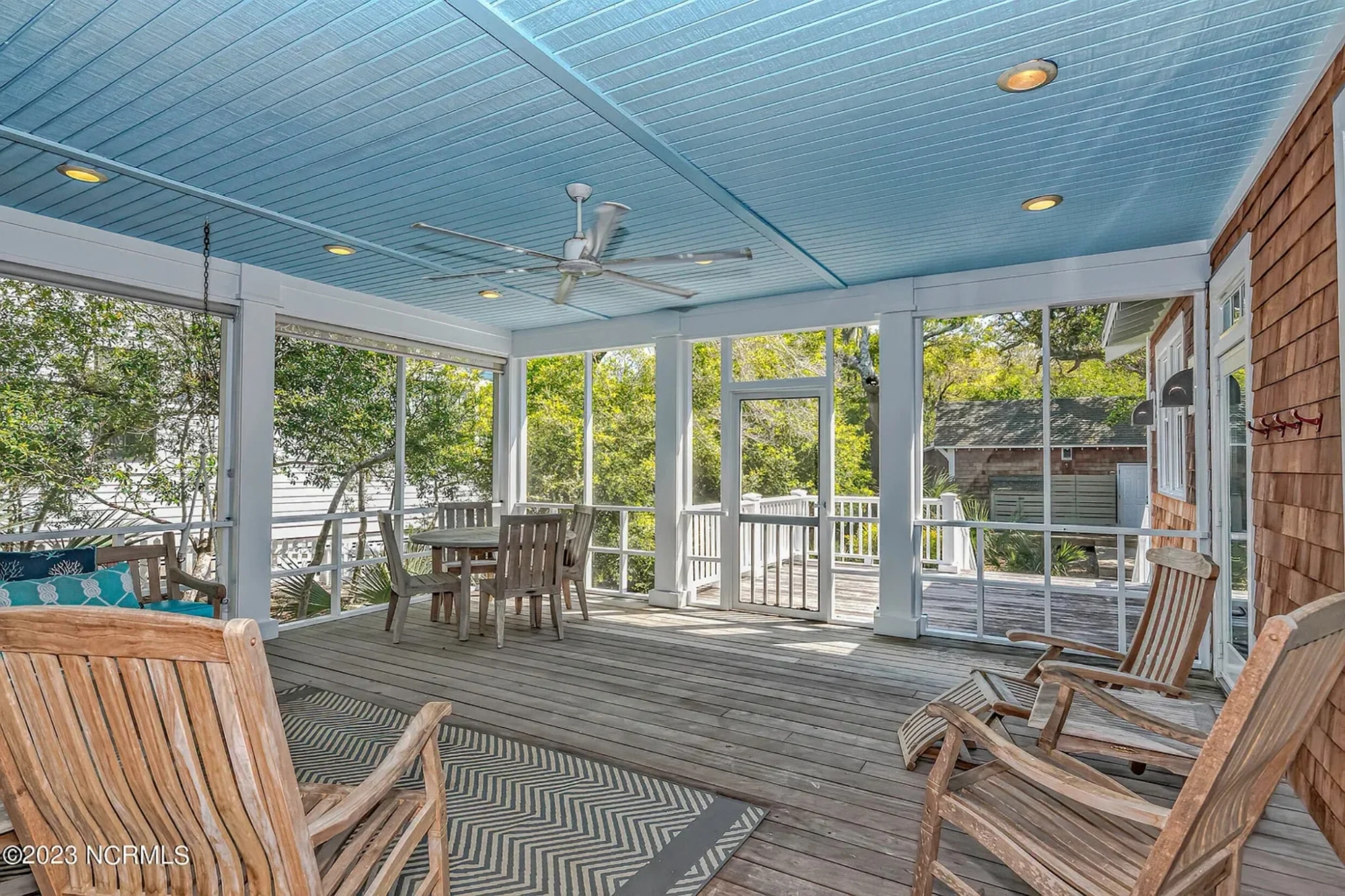 Spacious 5-Bedroom Beach Home Floor Plan with CAD Designs