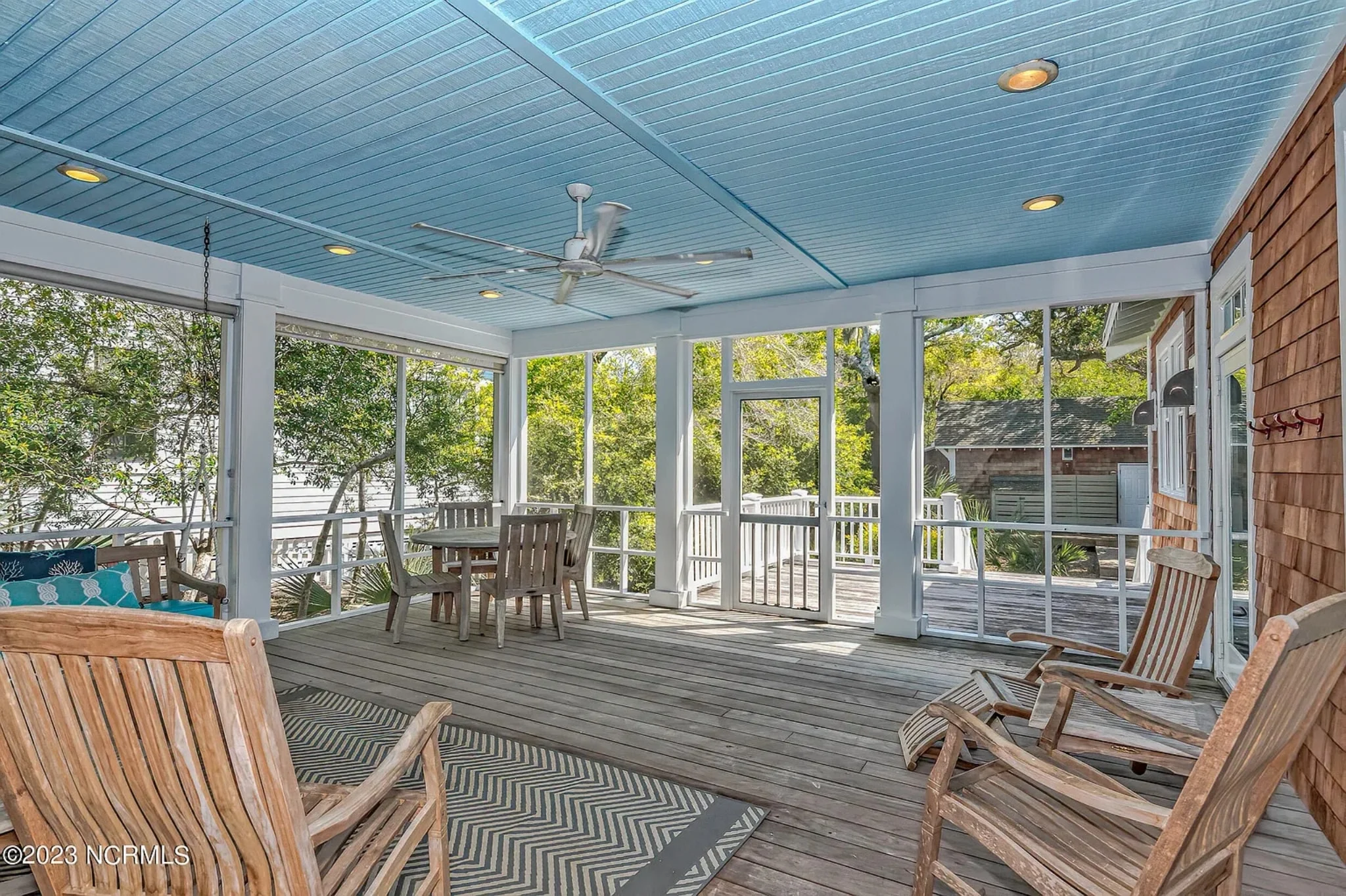 Spacious 5-Bedroom Beach Home Floor Plan with CAD Designs