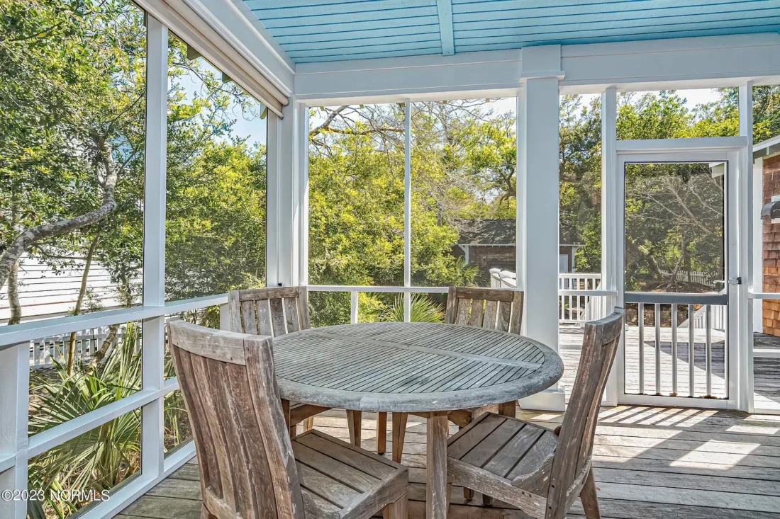 Spacious 5-Bedroom Beach Home Floor Plan with CAD Designs