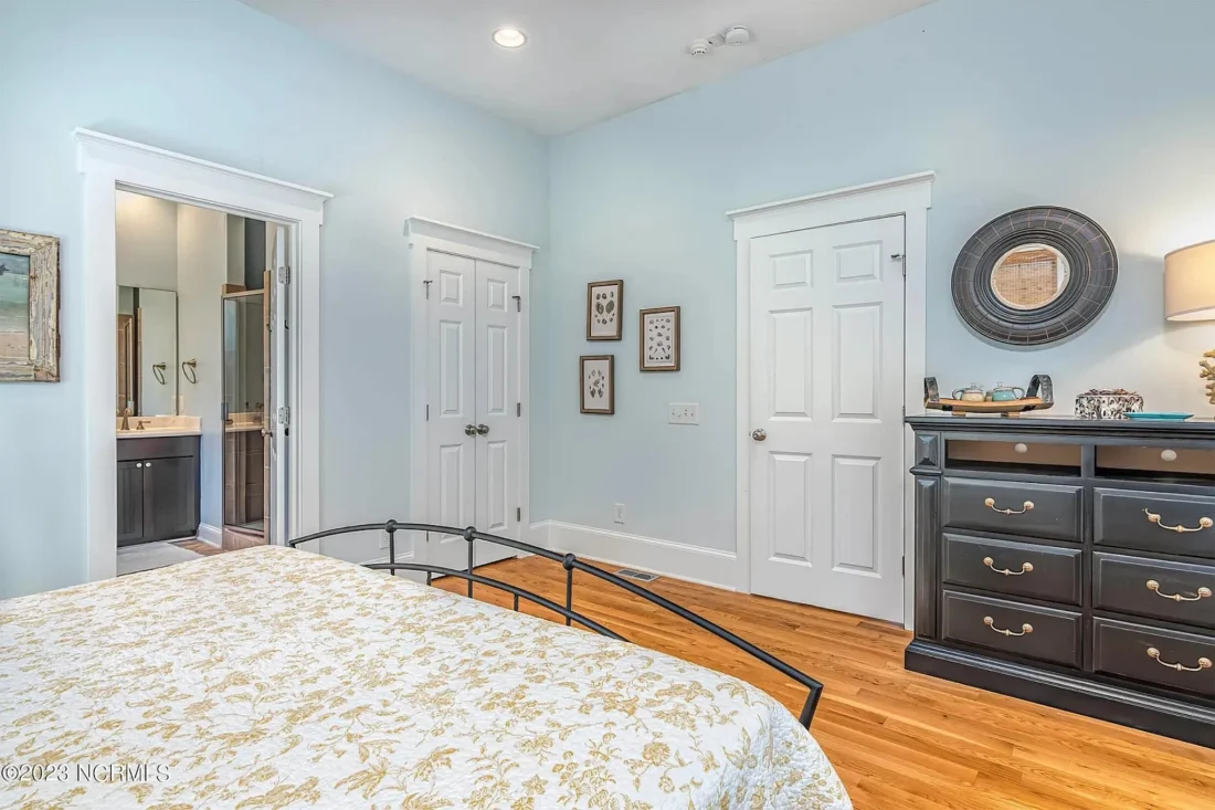 Spacious 5-Bedroom Beach Home Floor Plan with CAD Designs