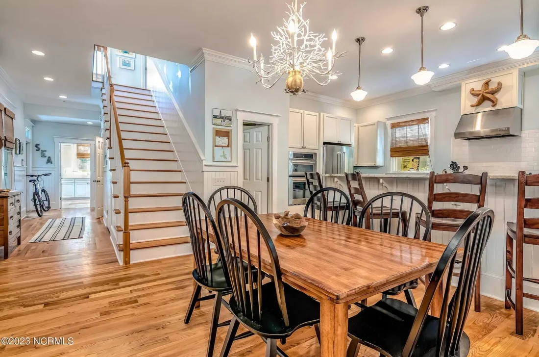 Spacious 5-Bedroom Beach Home Floor Plan with CAD Designs