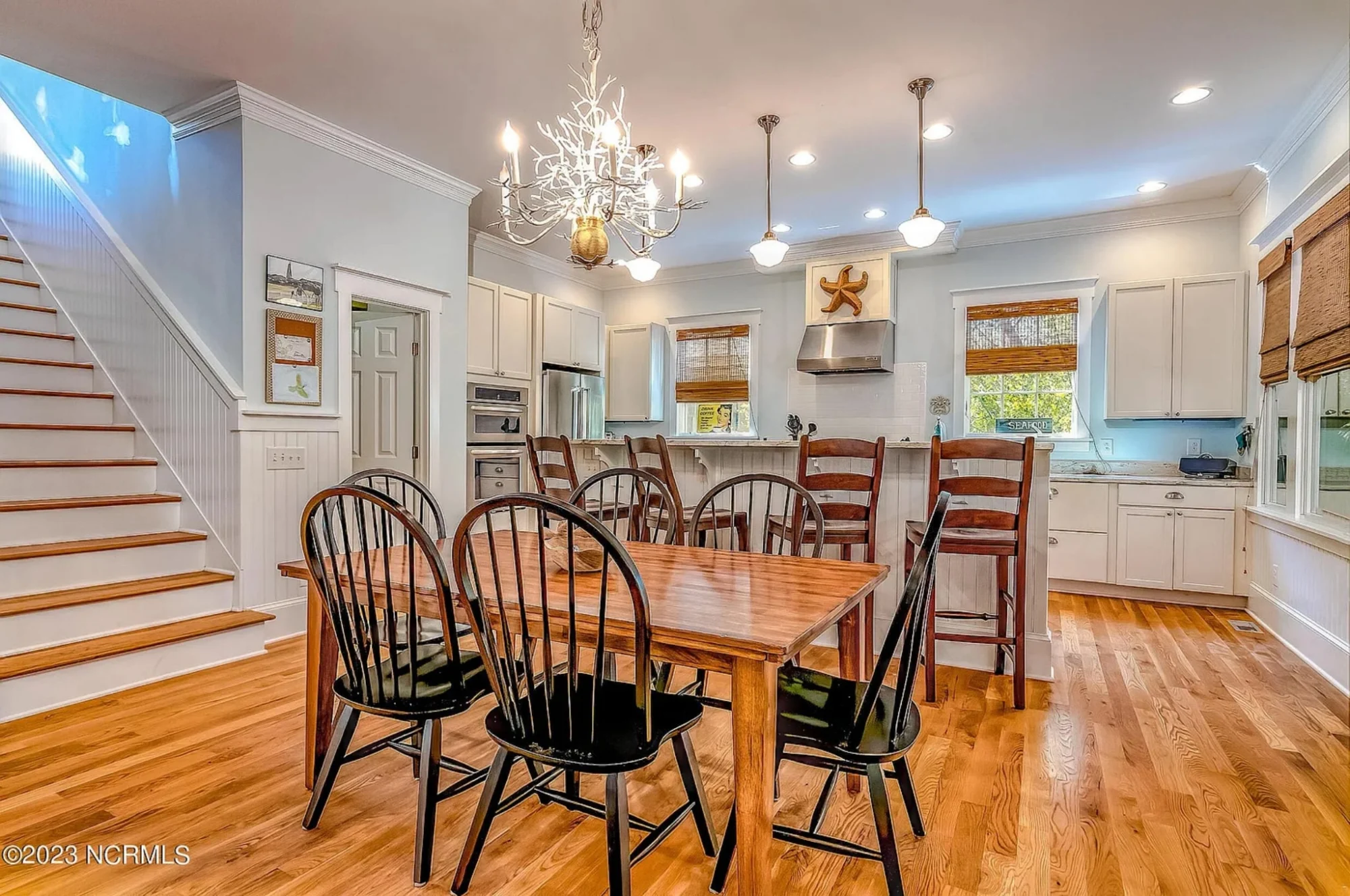 Spacious 5-Bedroom Beach Home Floor Plan with CAD Designs