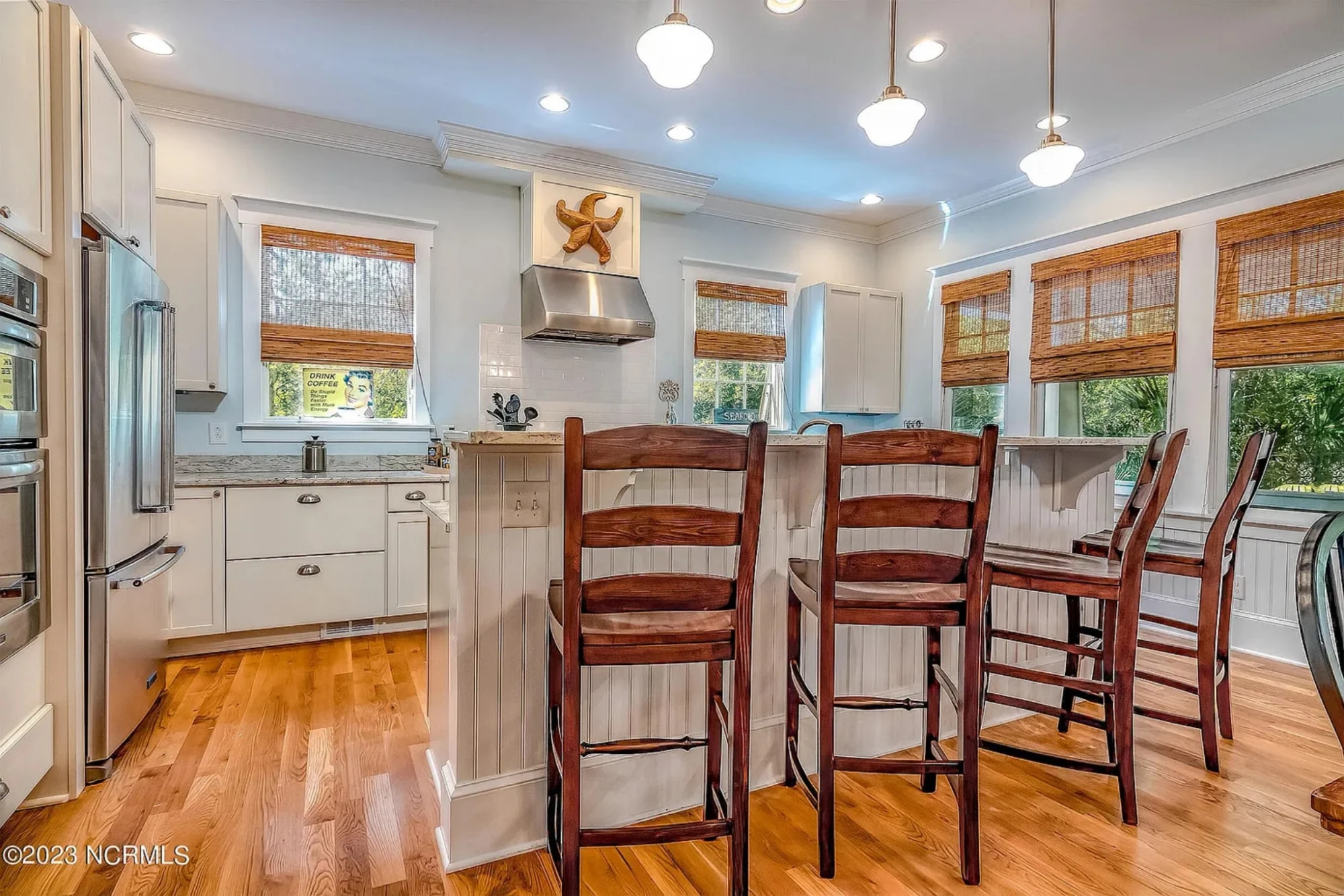 Spacious 5-Bedroom Beach Home Floor Plan with CAD Designs