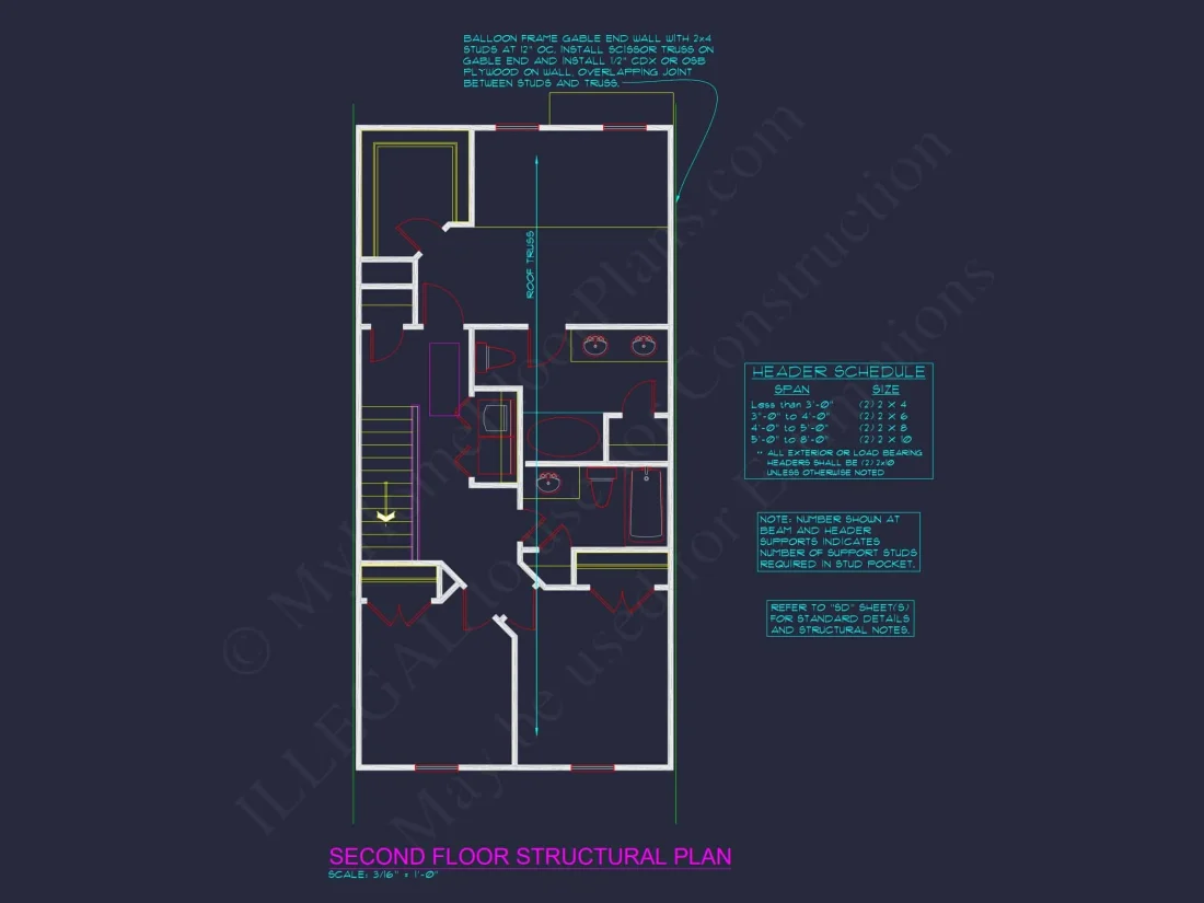 Charming 2-Story House Plan with Open Layout & Vaulted Ceilings
