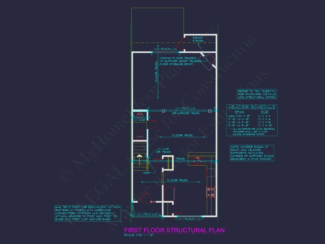 Charming 2-Story House Plan with Open Layout & Vaulted Ceilings