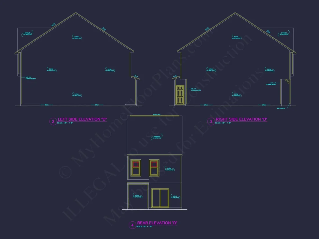 Charming 2-Story House Plan with Open Layout & Vaulted Ceilings