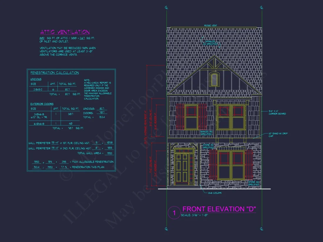 Charming 2-Story House Plan with Open Layout & Vaulted Ceilings