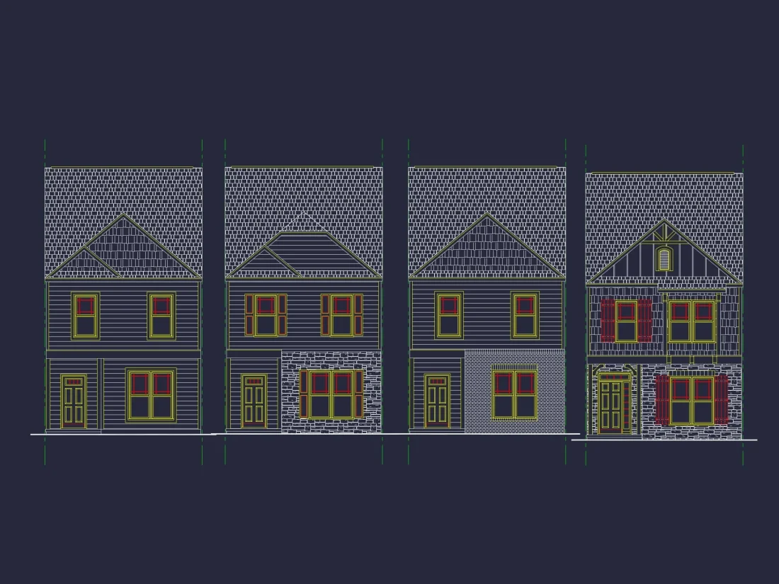 Charming 2-Story House Plan with Open Layout & Vaulted Ceilings