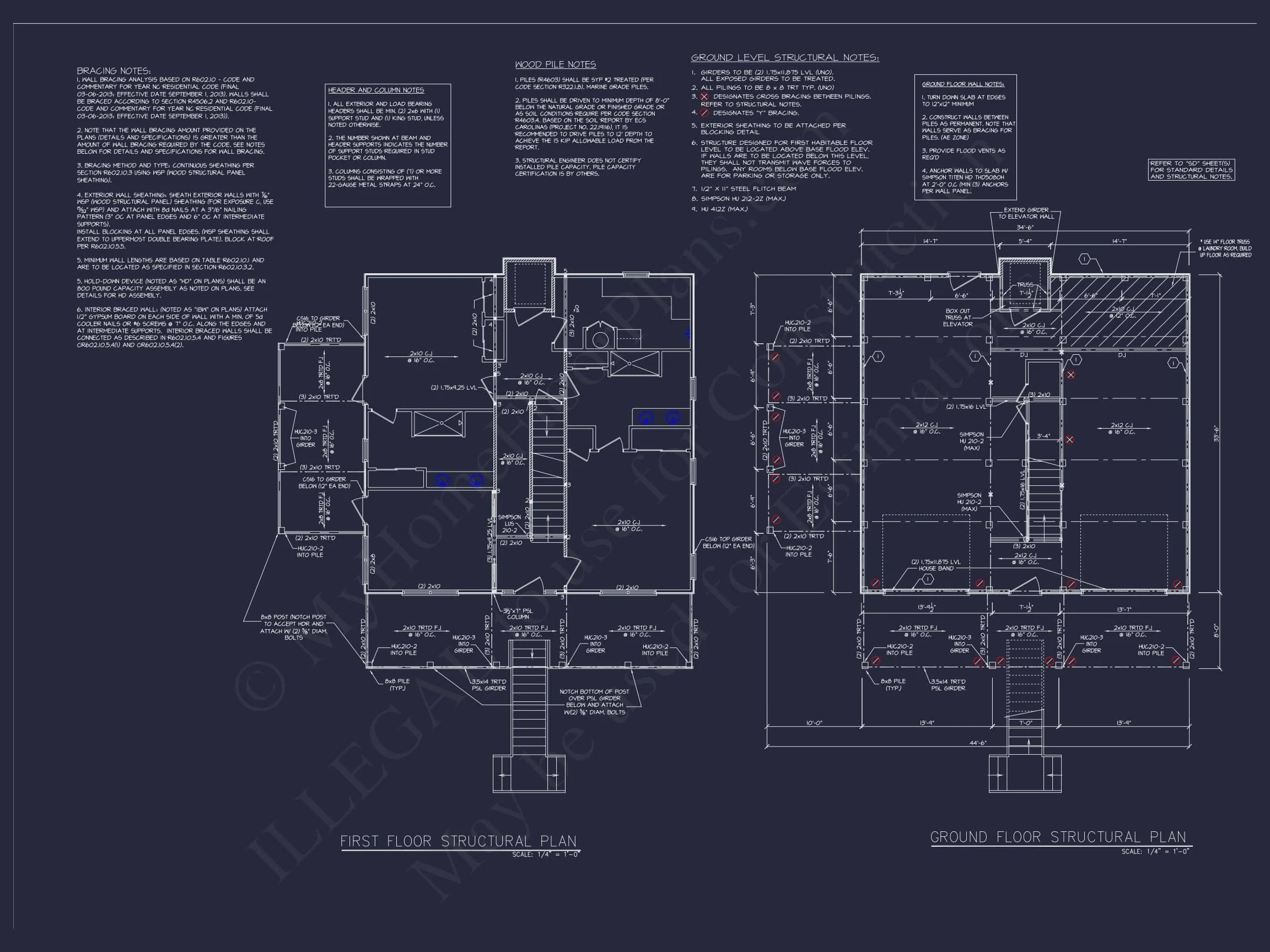 13-1844 HOUSE PLAN - Stunning 3-Story House Plan with Elevator, CAD Designs & Features 10 Stunning 3-Story House Plan with Elevator, Screened Porch & Coastal Charm