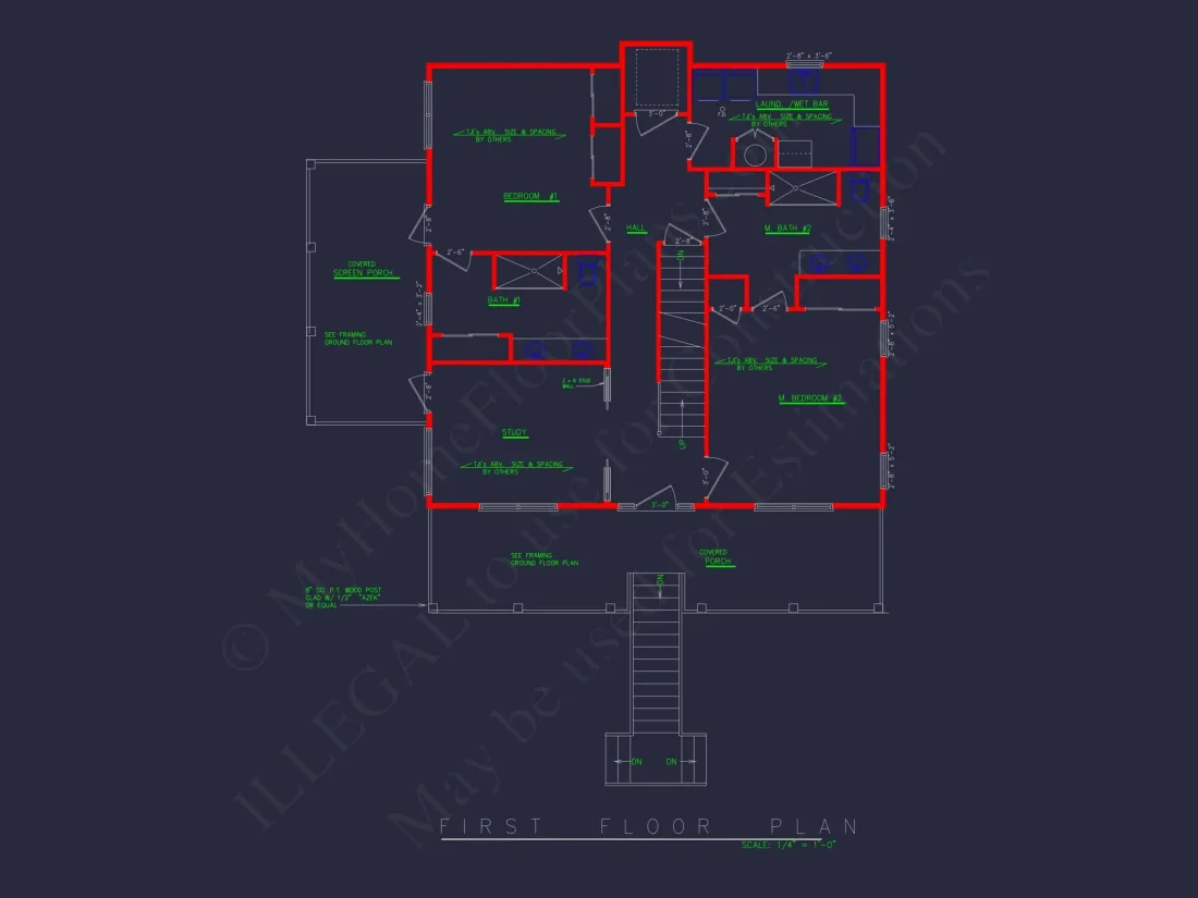 Stunning 3-Story House Plan with Elevator, Screened Porch & Coastal Charm