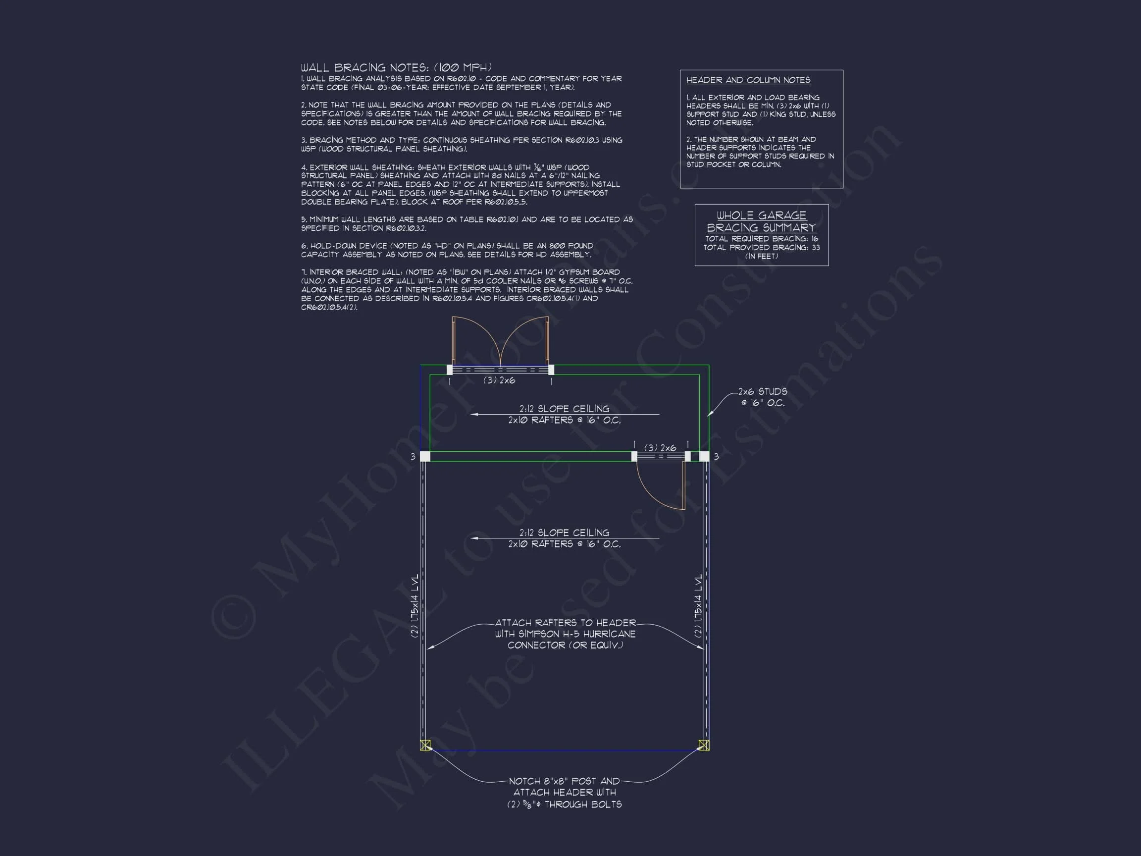 15-1996 HOUSE PLAN - Contemporary Carport: 18' x 24' Floor Plan Blueprint 5 Contemporary Carport 18' x 24' House Plan with Office