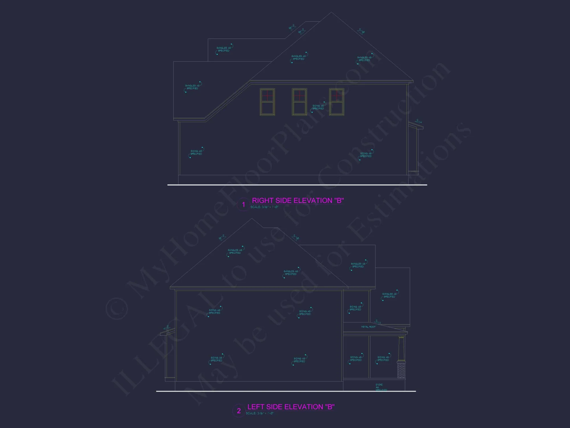 Traditional Craftsman House Plan with 2 Stories and Smart Layout