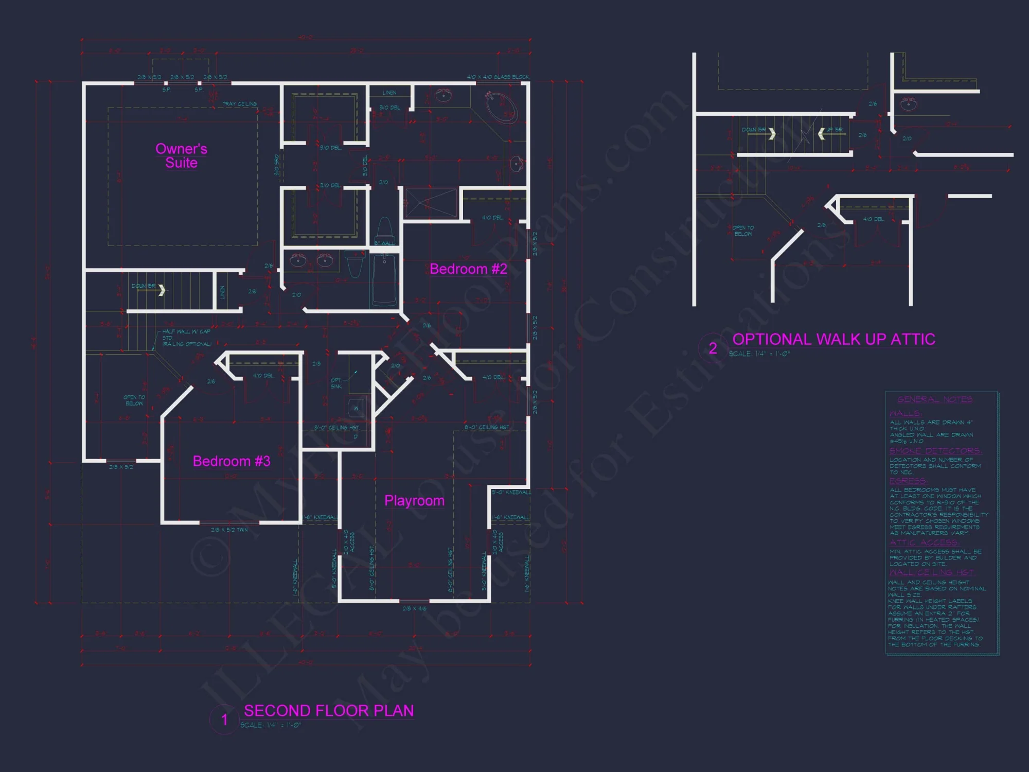 Traditional Craftsman House Plan with 2 Stories and Smart Layout