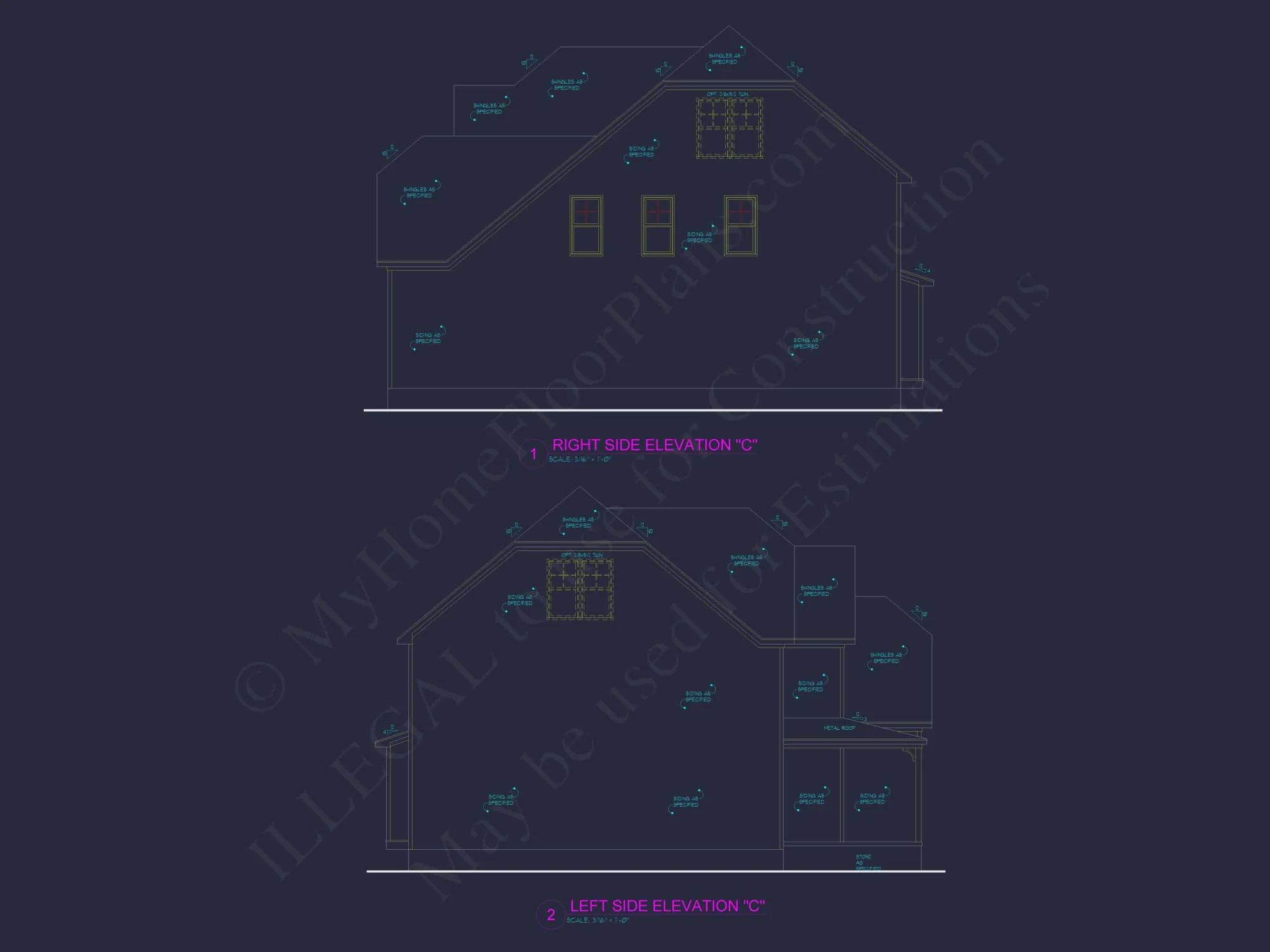 Traditional Craftsman House Plan with 2 Stories and Smart Layout