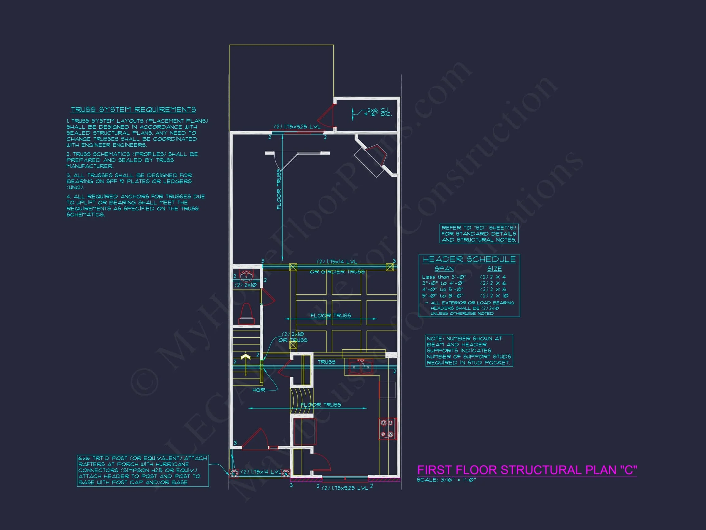 7-1947B 5-UNIT TOWNHOUSE PLAN - Traditional Colonial Home Plan - 3-Bed, 2.5-Bath, 1,571 SF 17 Elegant 5-Unit Townhome Plan with Open Layout and Vaulted Ceilings