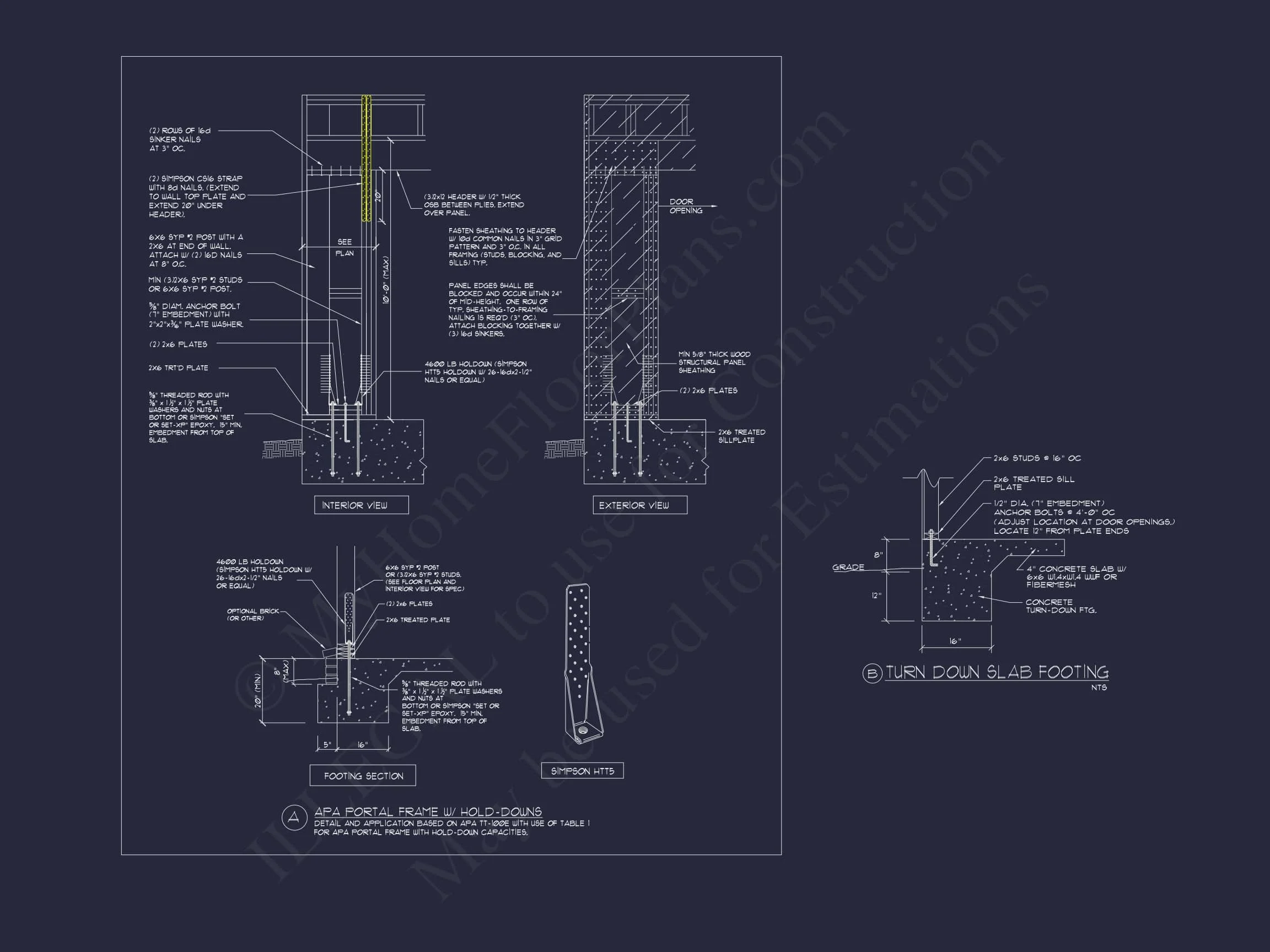 13-1741 RV GARAGE PLAN - Oversized Garage Plan with RV Bay | House Design 3 Oversized Garage Plan with RV Bay and Spacious House Design