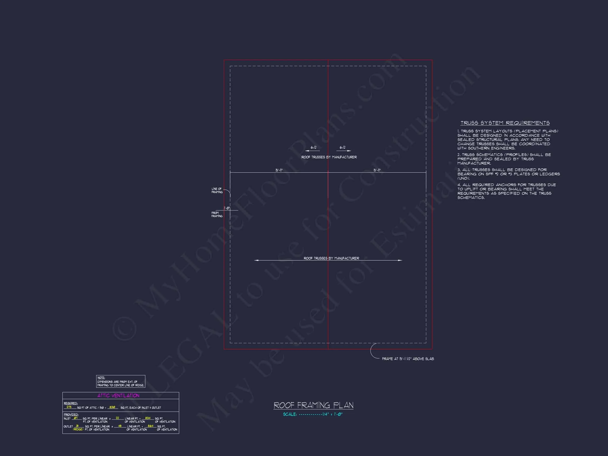 13-1741 RV GARAGE PLAN - Oversized Garage Plan with RV Bay | House Design 4 Oversized Garage Plan with RV Bay and Spacious House Design