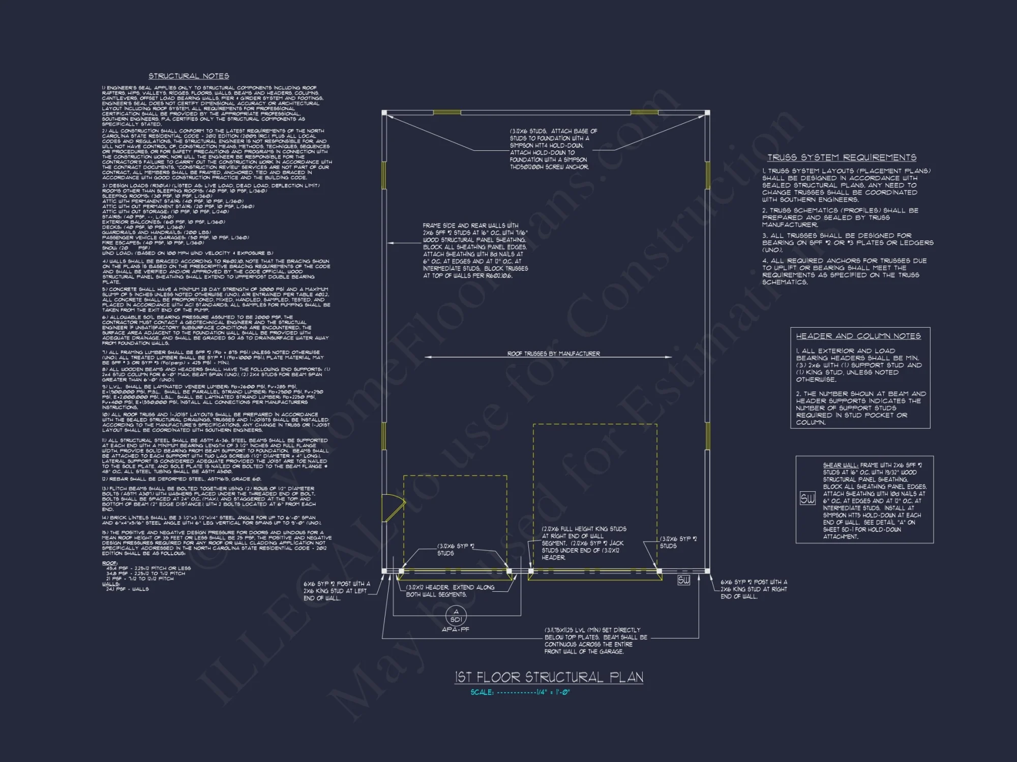 Oversized Garage Plan with RV Bay and Spacious House Design