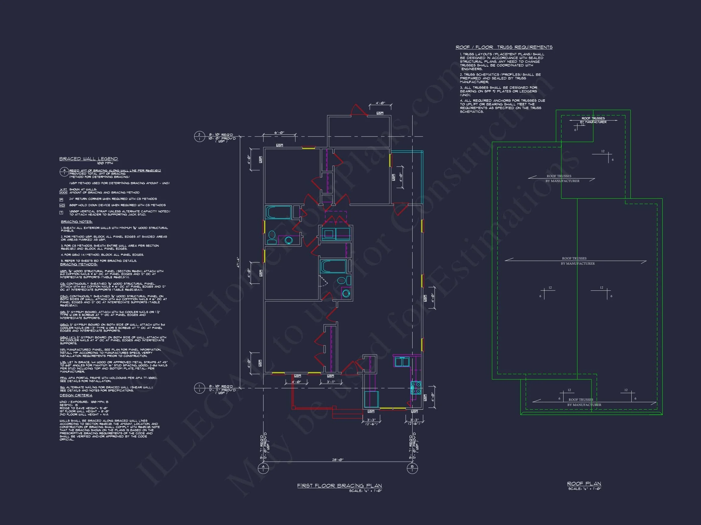 12-2576 HOUSE PLAN - Traditional Home Plan - 3-Bed, 2-Bath, 1,350 SF 7 Affordable 4-Bedroom House Plan with Craftsman Design