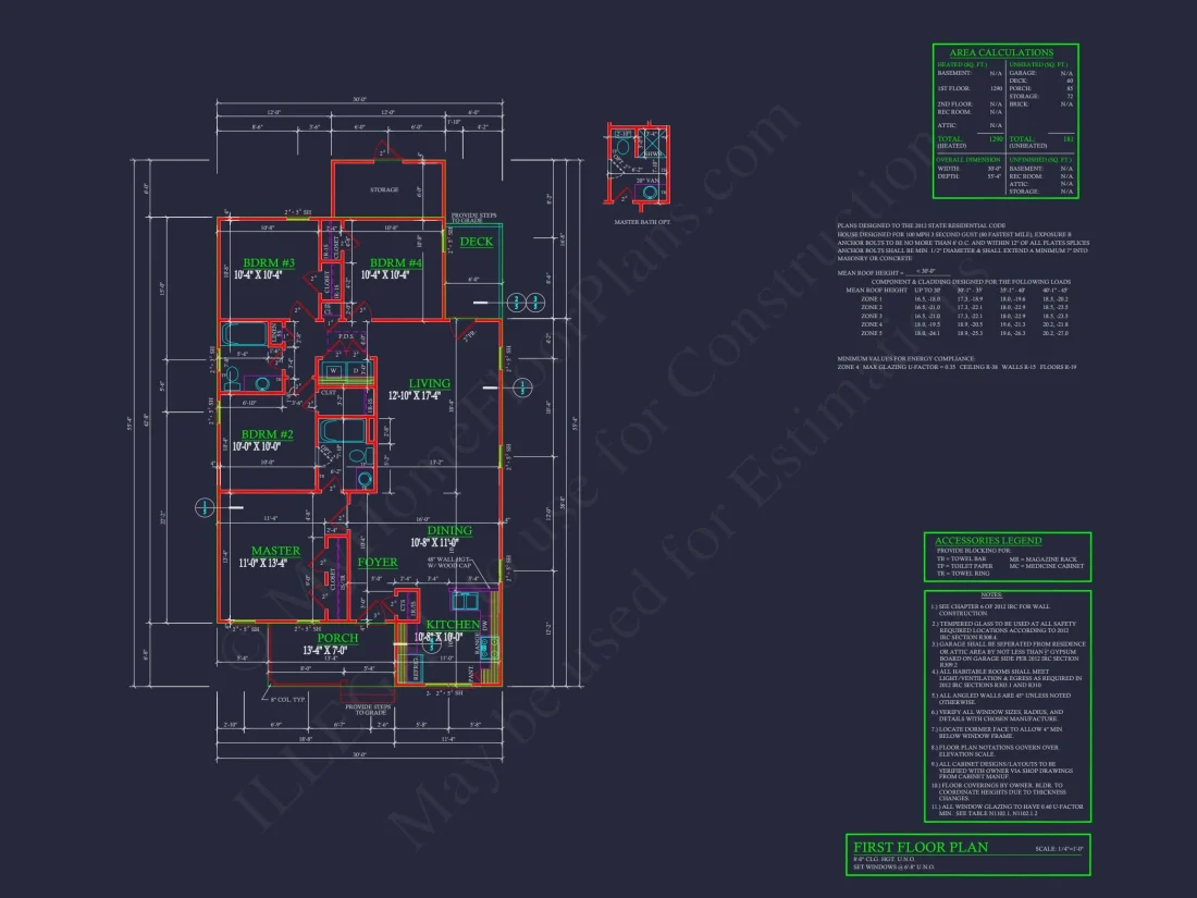Affordable 4-Bedroom House Plan with Craftsman Design