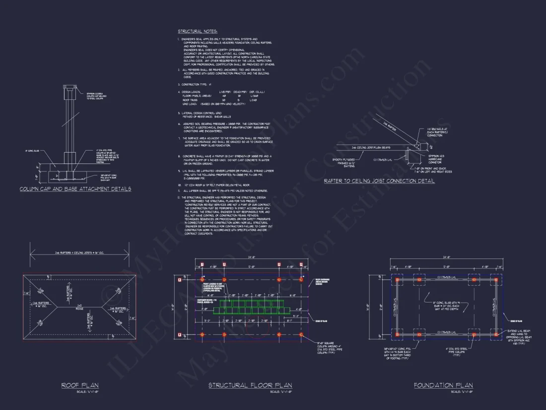 Small Traditional Kiosk Floor Plan with CAD Architecture Designs