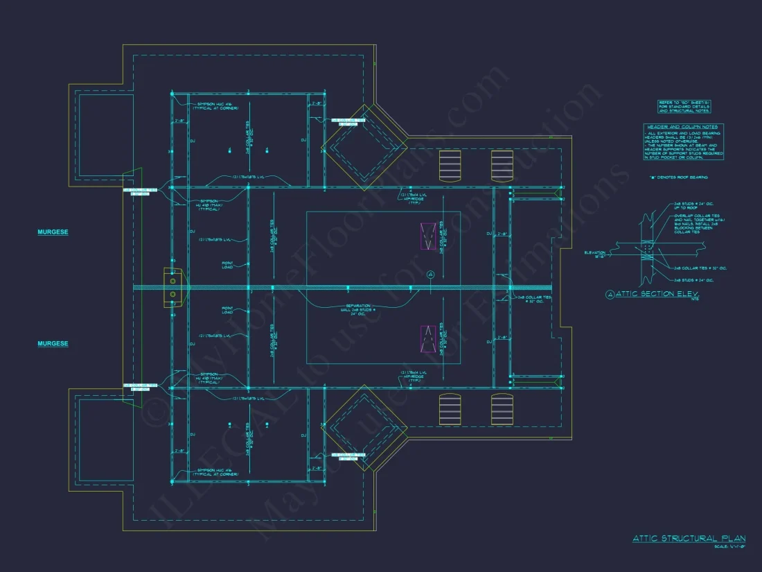 Spacious Duplex Home Plan with 83' x 62' Design and Southern Charm