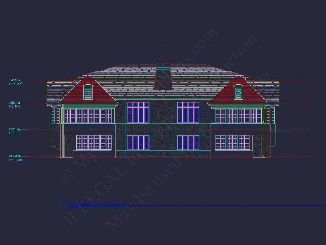 Spacious Duplex Home Plan with 83' x 62' Design and Southern Charm