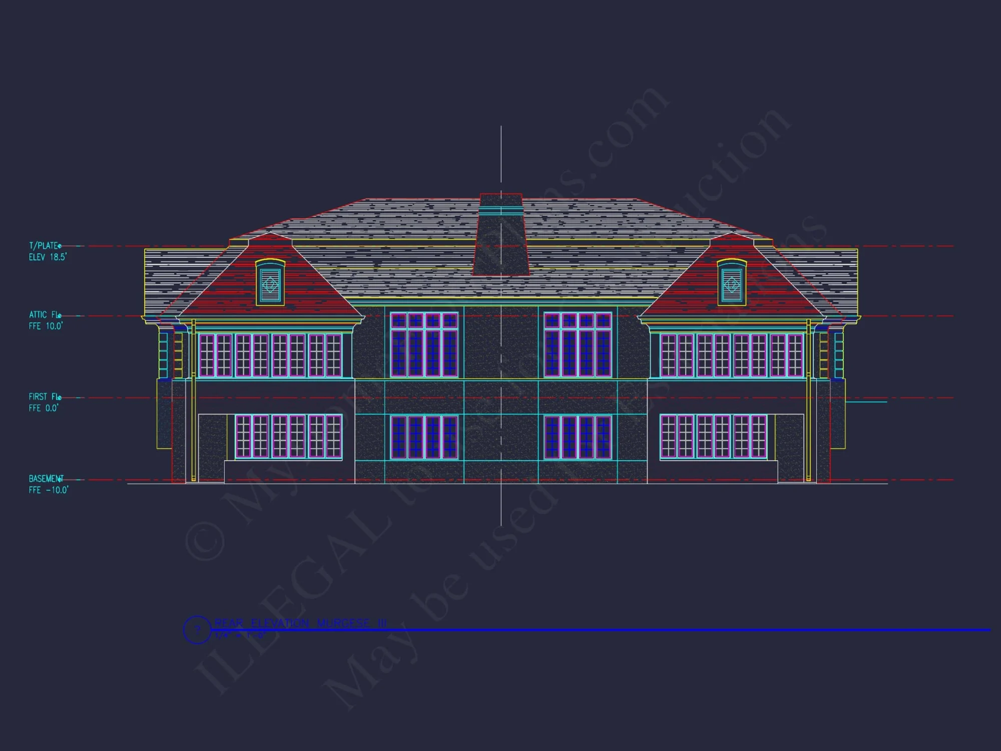 Spacious Duplex Home Plan with 83' x 62' Design and Southern Charm