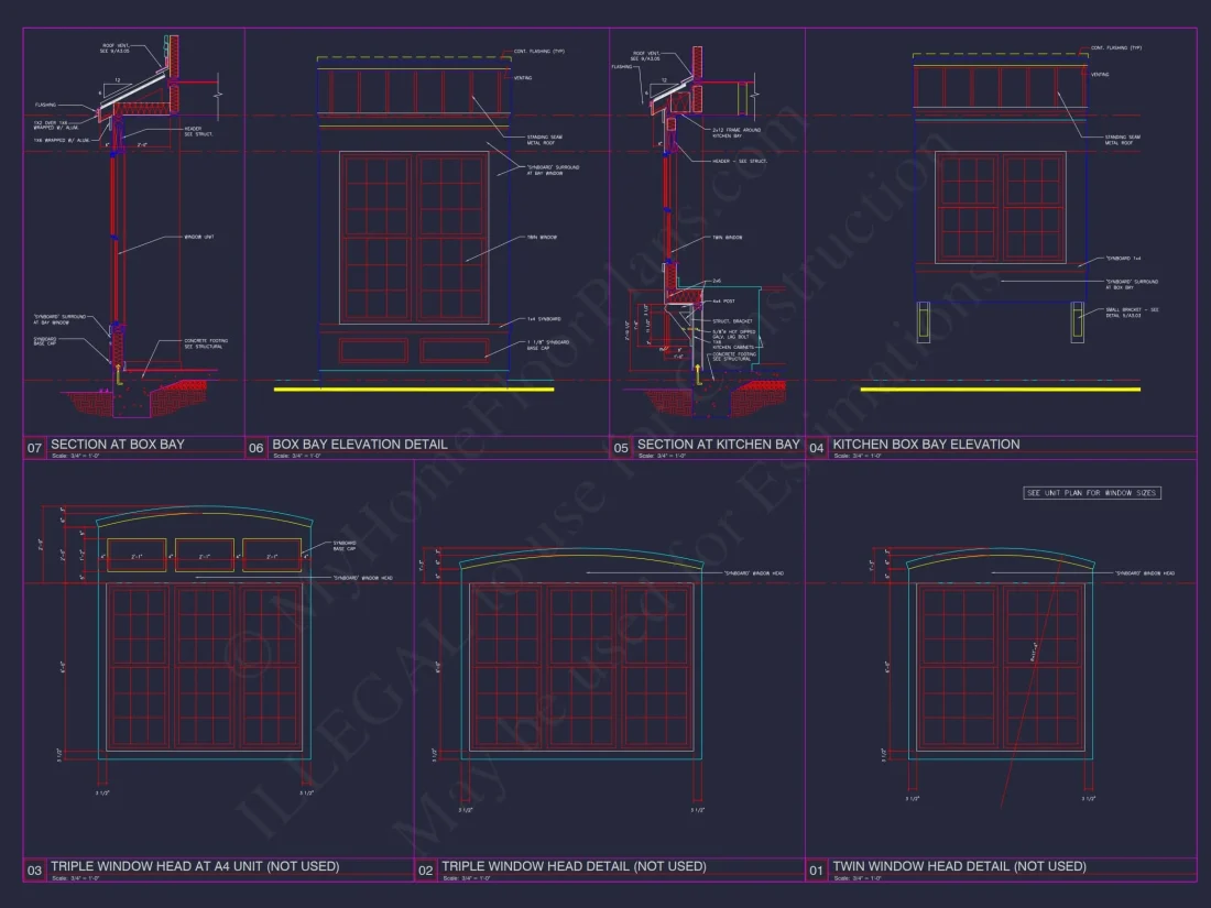 Charming 2-Story 6-Unit Townhome Plan with Craftsman Style & Efficient Layout