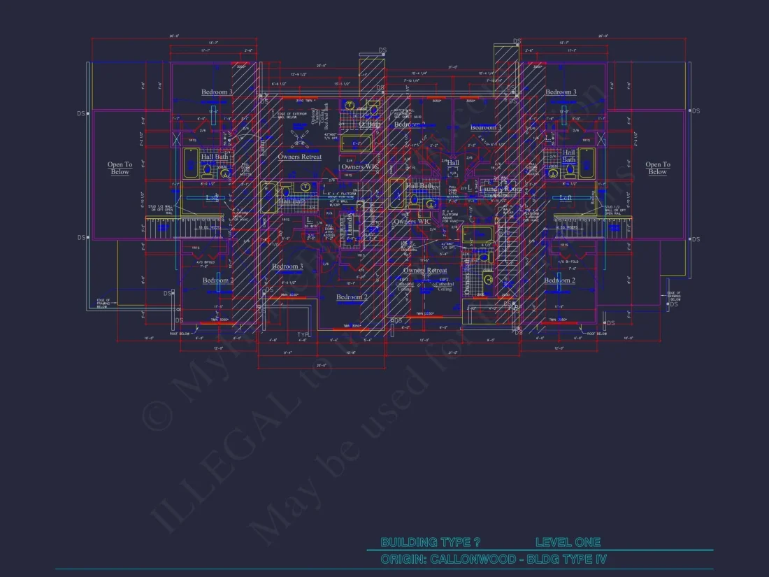 Charming 2-Story 6-Unit Townhome Plan with Craftsman Style & Efficient Layout