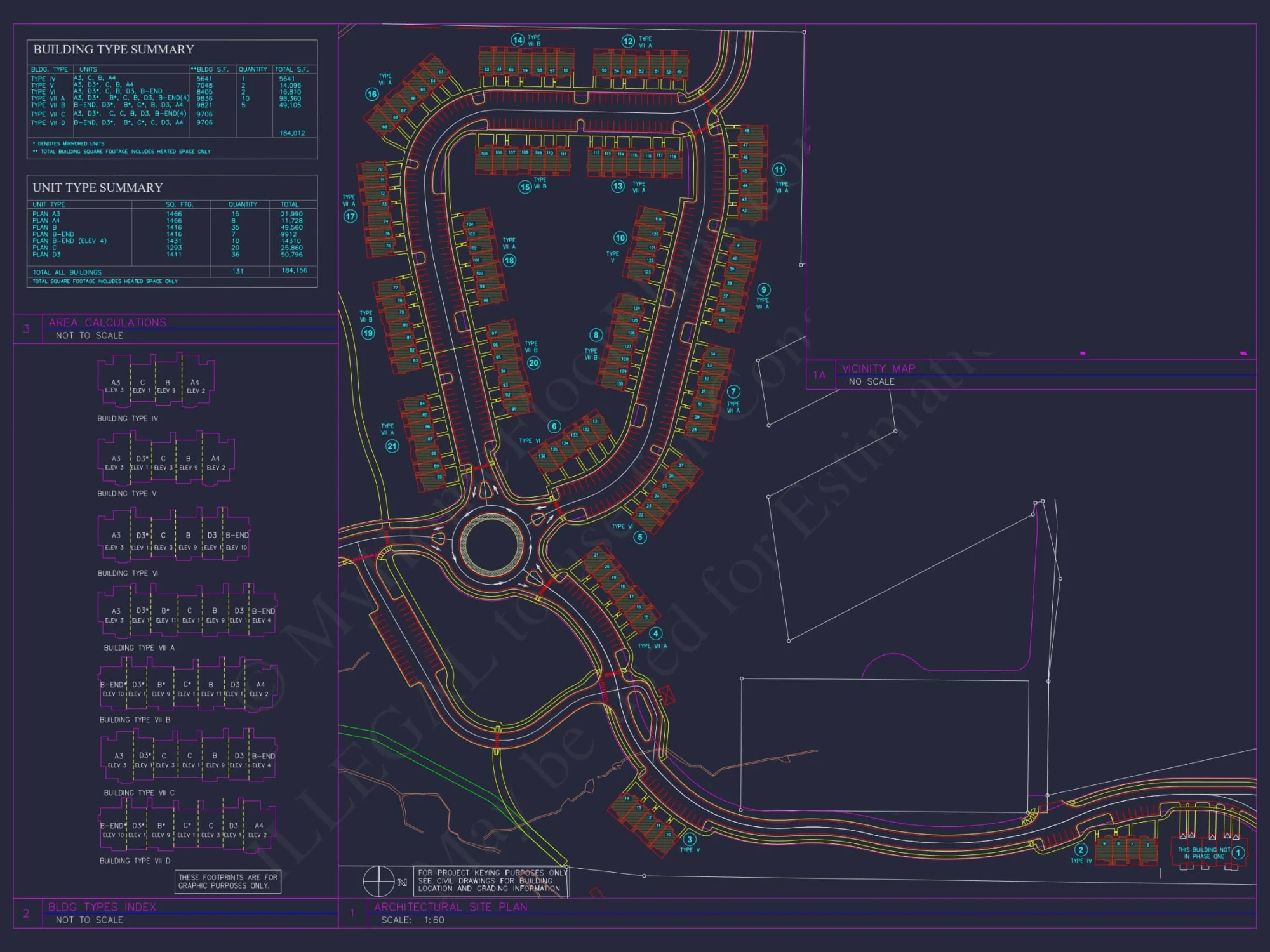 Charming 2-Story 6-Unit Townhome Plan with Craftsman Style & Efficient Layout