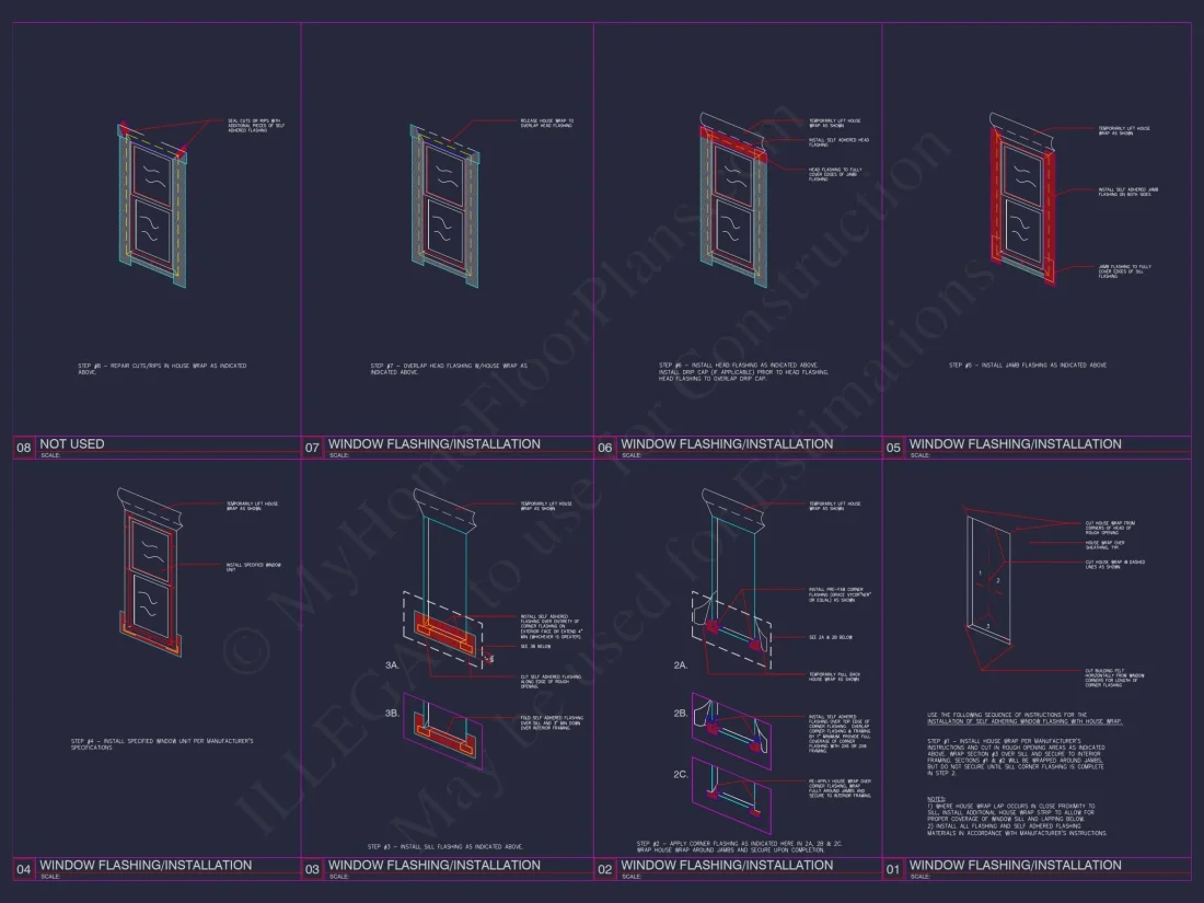 Charming 2-Story 6-Unit Townhome Plan with Craftsman Style & Efficient Layout