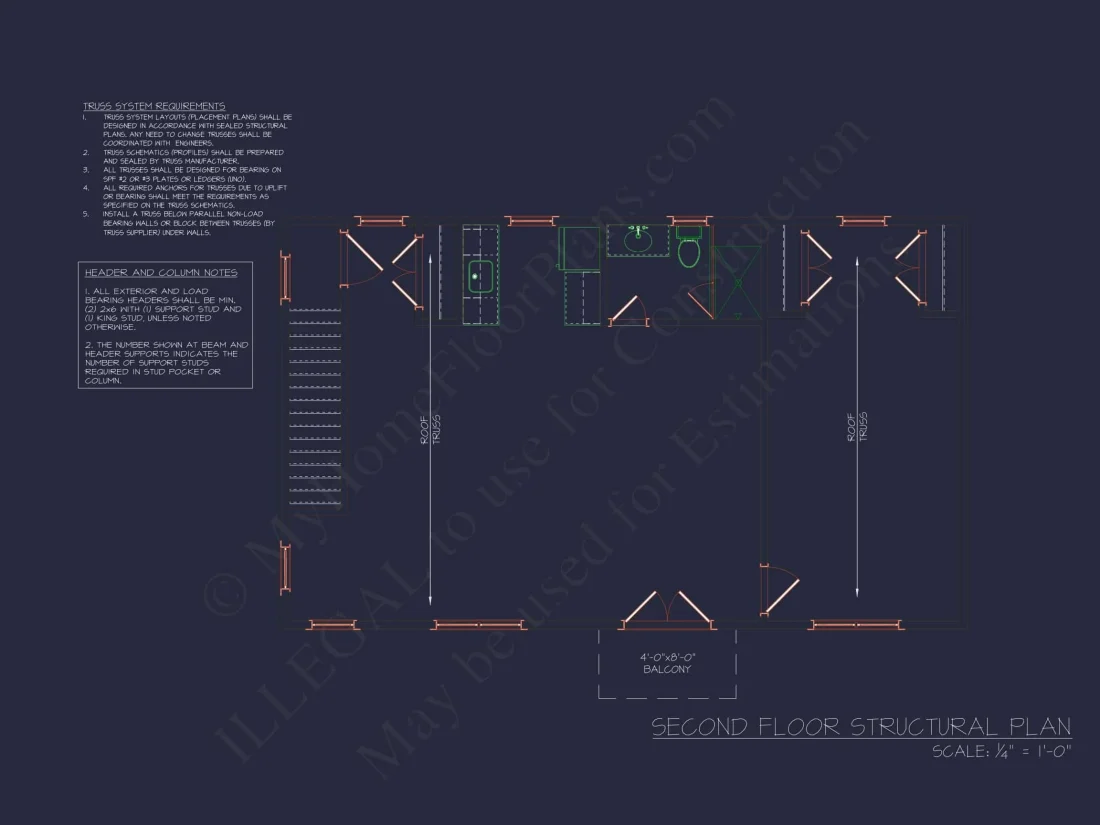 Charming 2-Bedroom Home Plan with Garage and Modern Designs