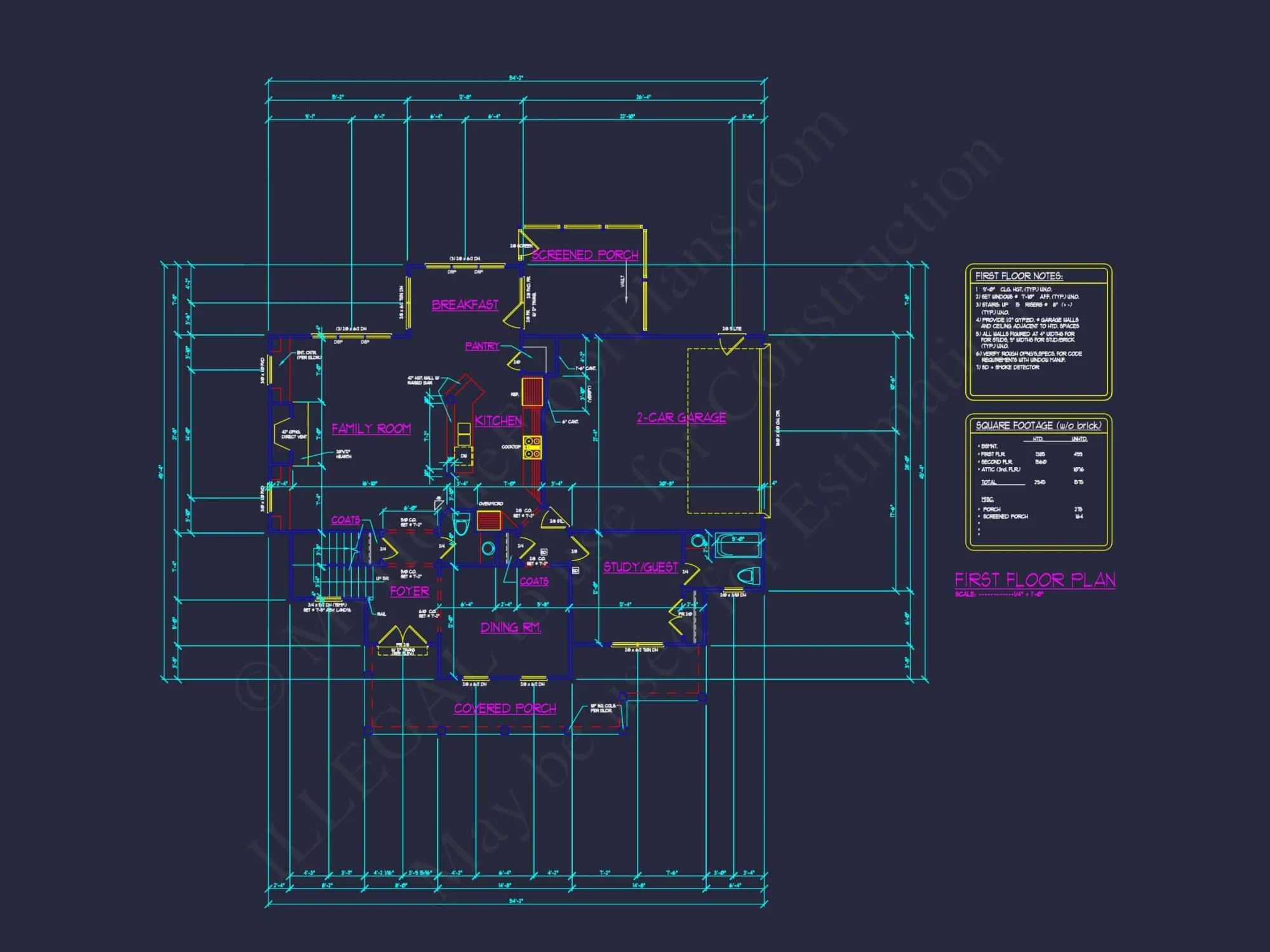Charming 3-Story House Plan with Detailed CAD Blueprint
