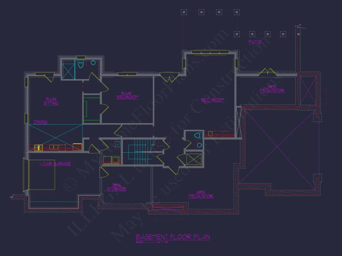 Luxury 3-Story House Plan with CAD Blueprints and Timeless Design