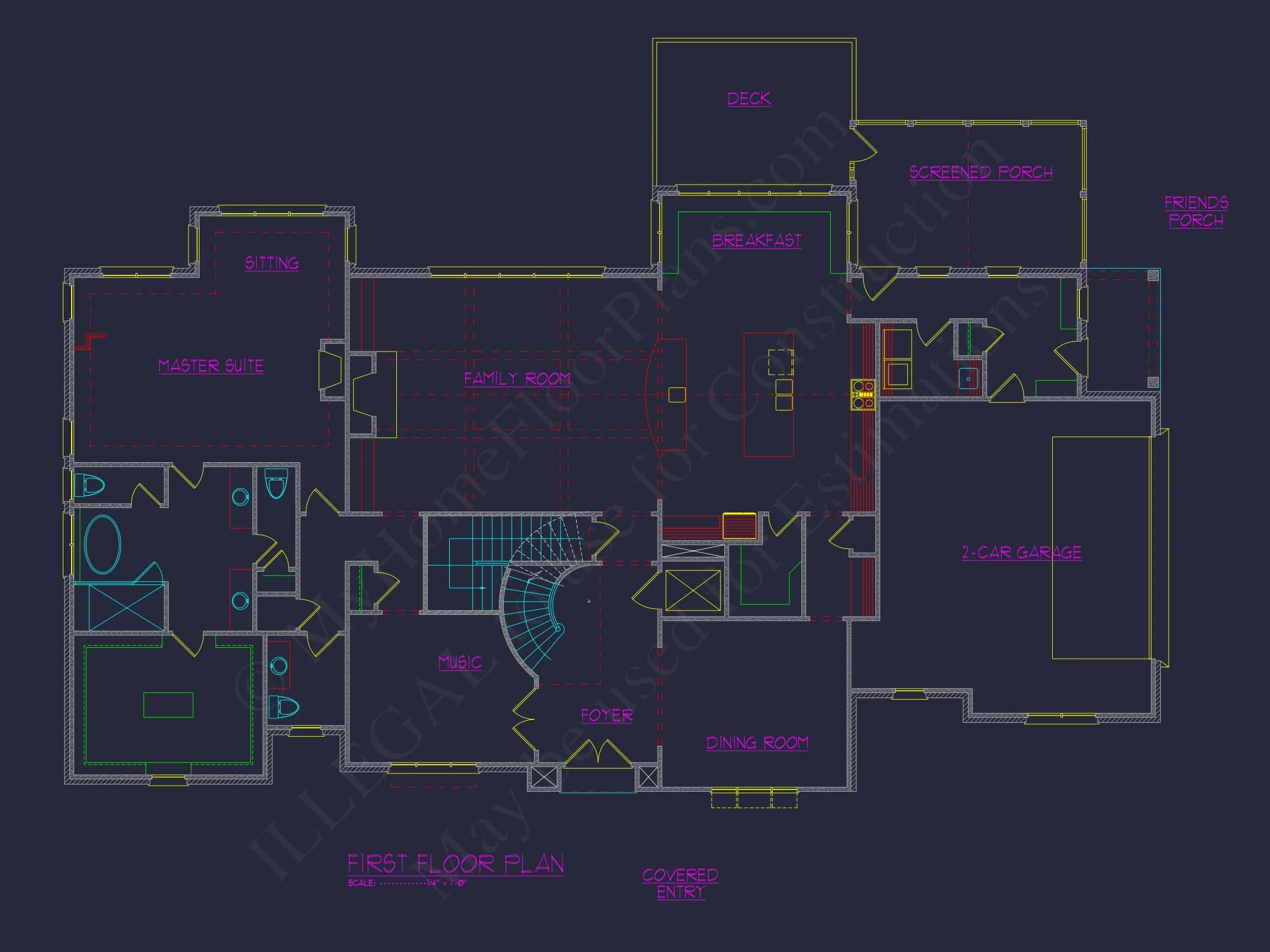 13-1035 HOUSE PLAN - Luxury House Blueprint with 3 Floors – Architectural Designs 9 Luxury 3-Story House Plan with CAD Blueprints and Timeless Design
