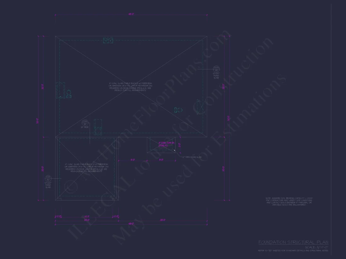Traditional Ranch Home Plan with Open Floor Design and CAD
